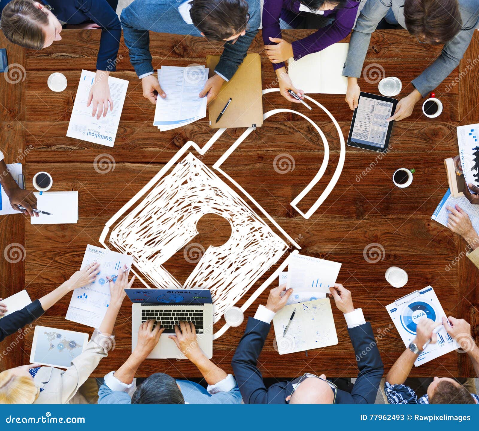 Accessibility Password Privacy Security Protection Concept Stock Image