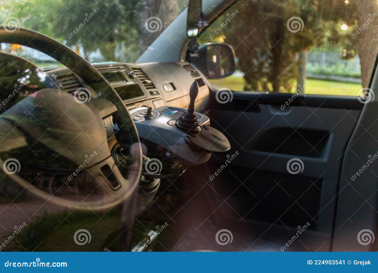 Accessible Vehicle for Disabled Stock Image - Image of accessible