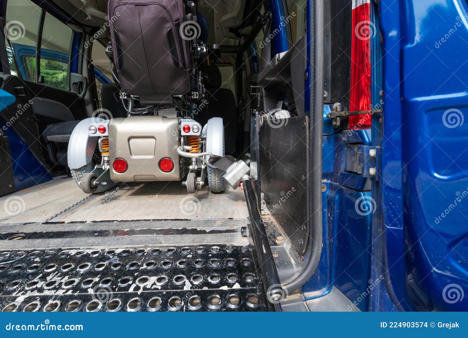 Accessible Vehicle for Disabled Stock Photo - Image of parking, travel