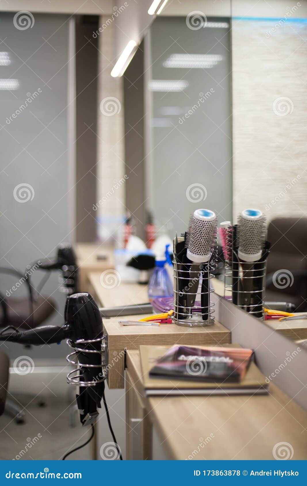 Accessories for a Beauty Salon Stock Photo - Image of hairdresser, copy ...