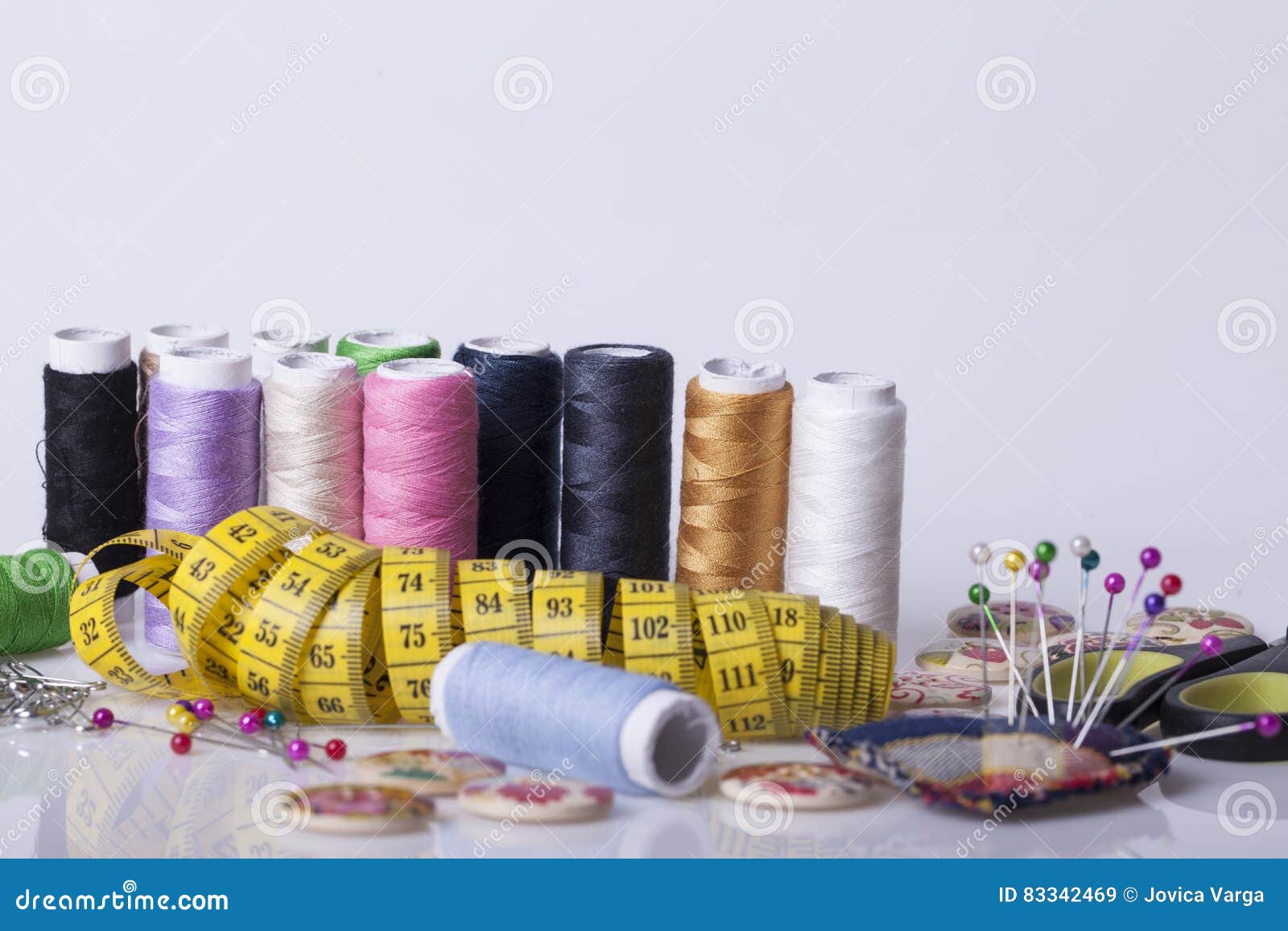 Accessories for Hand Sewing Stock Image Image of fashion, tape 83342469
