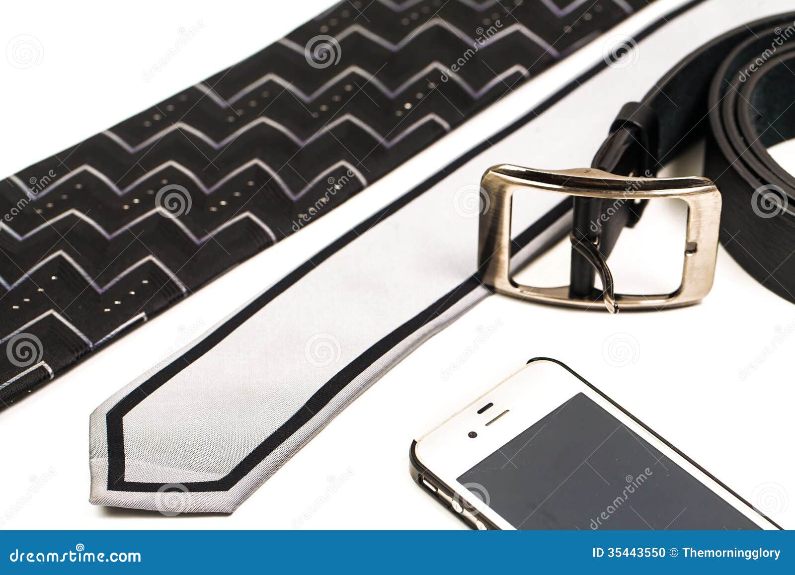 Accessories for Men in the Office Stock Photo Image of indoor