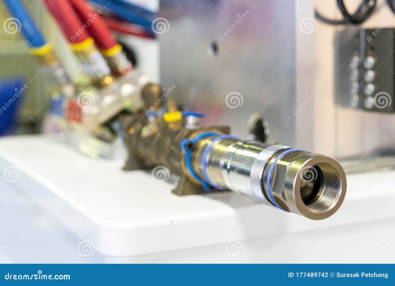 Accessories Quick Connect Hydraulic or Pneumatic Hose Coupling System