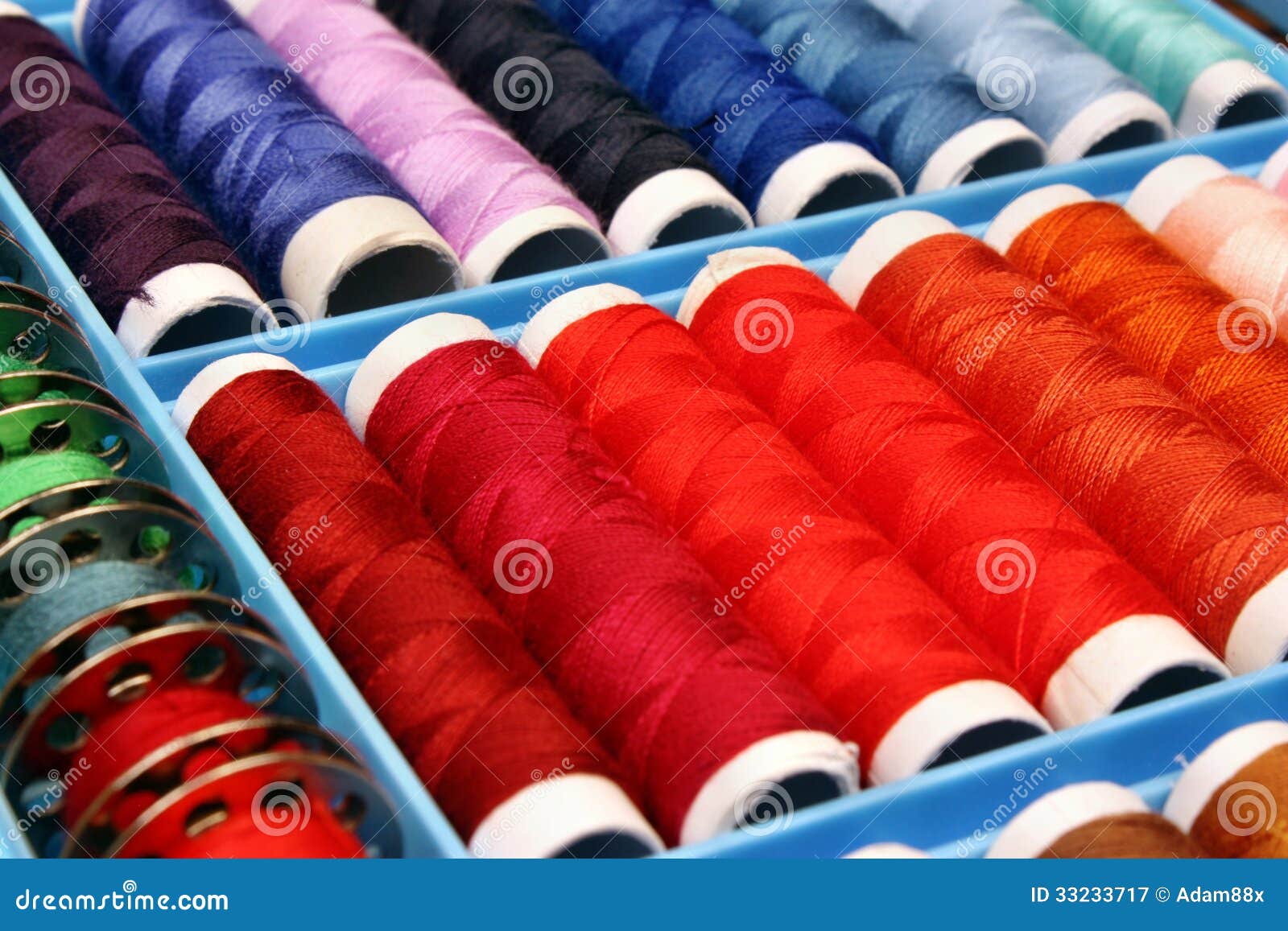 Accessories for Sewing Machine Stock Image Image of business, bobbin