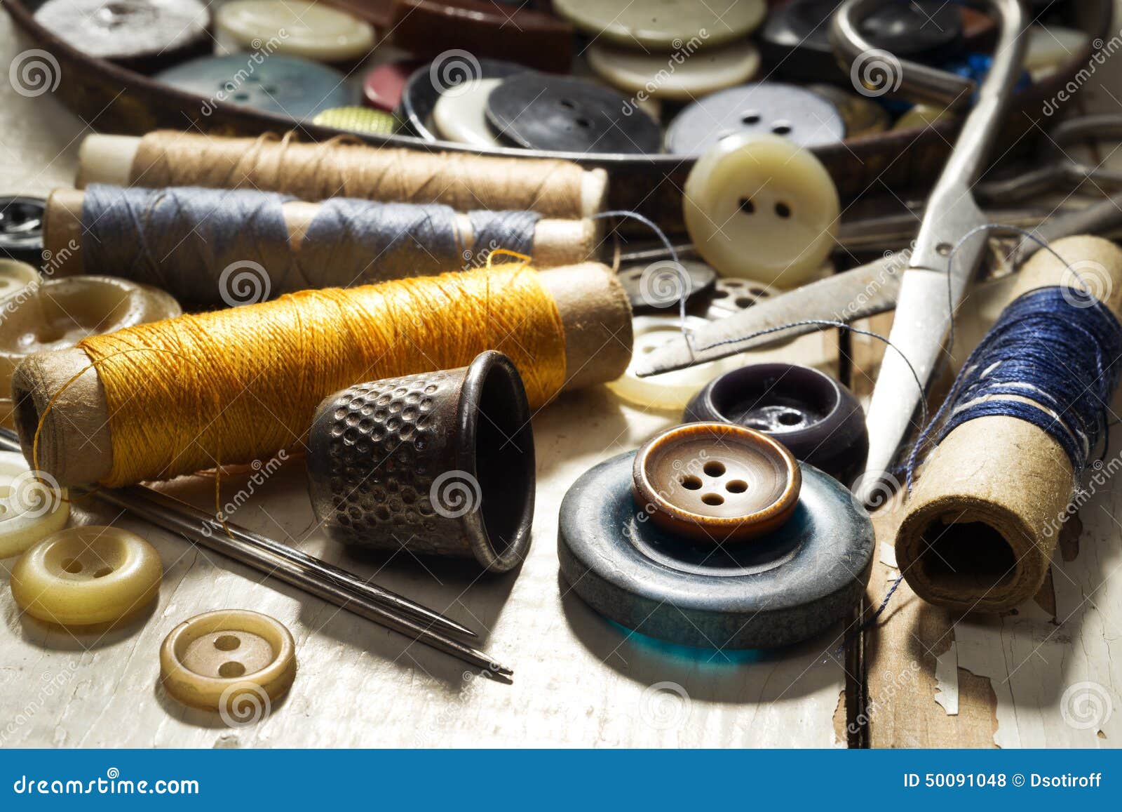 Accessories for sewing stock photo. Image of clothing 50091048