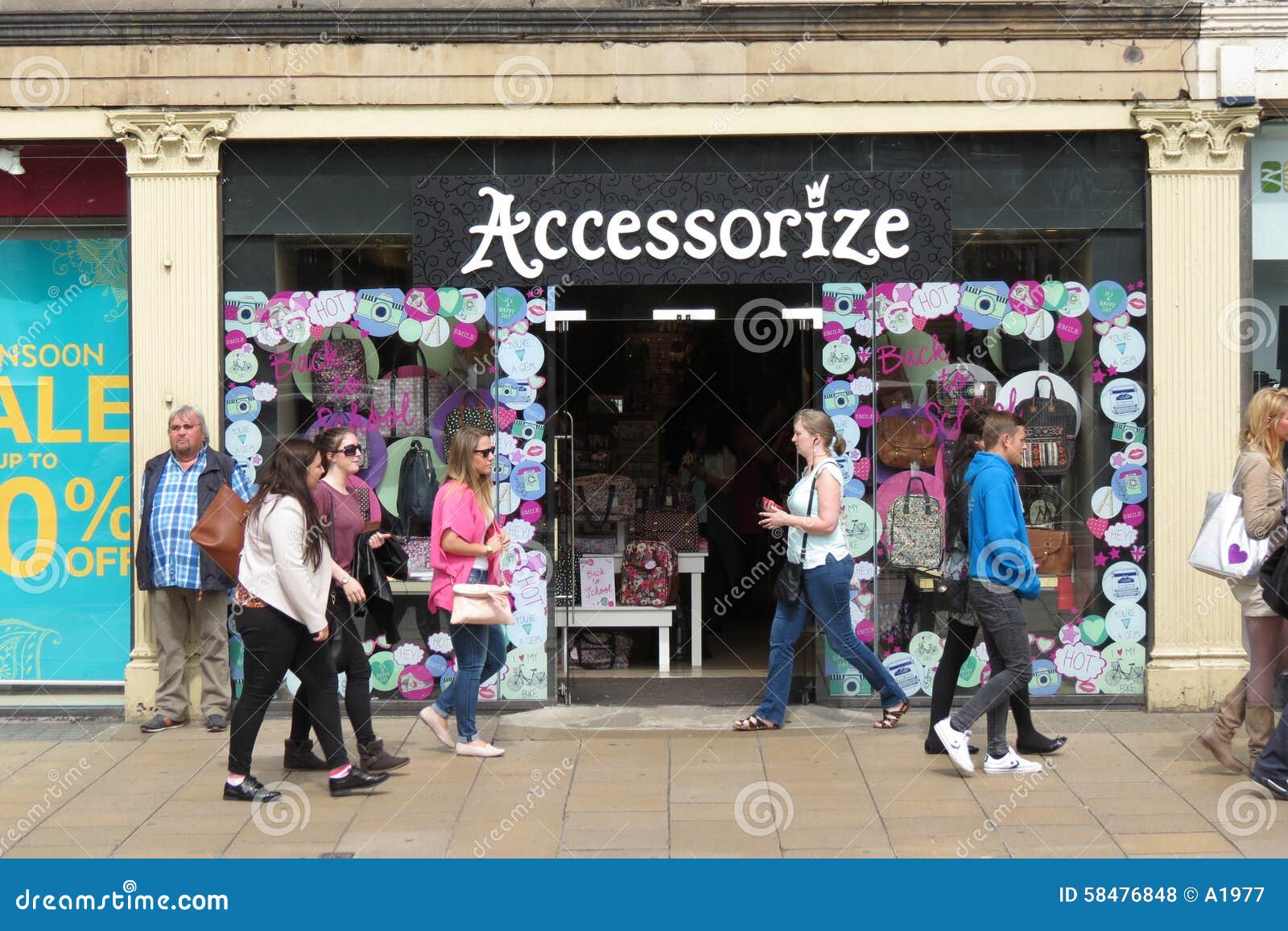 Accessorize brand store editorial stock photo. Image of brand 58476848