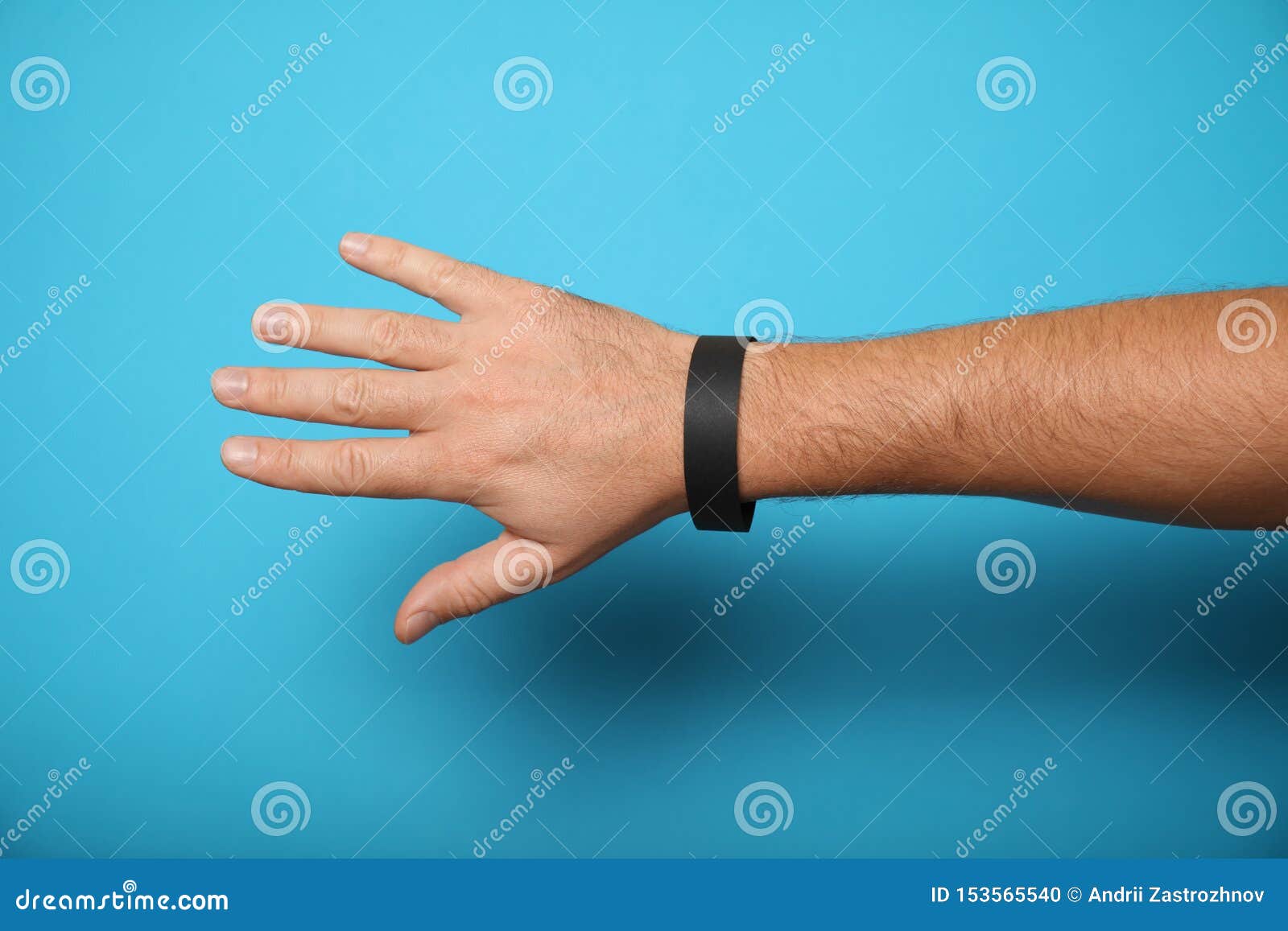 Download Accessory Paper Wristband Mockup, Event Hospital Bracelet ...