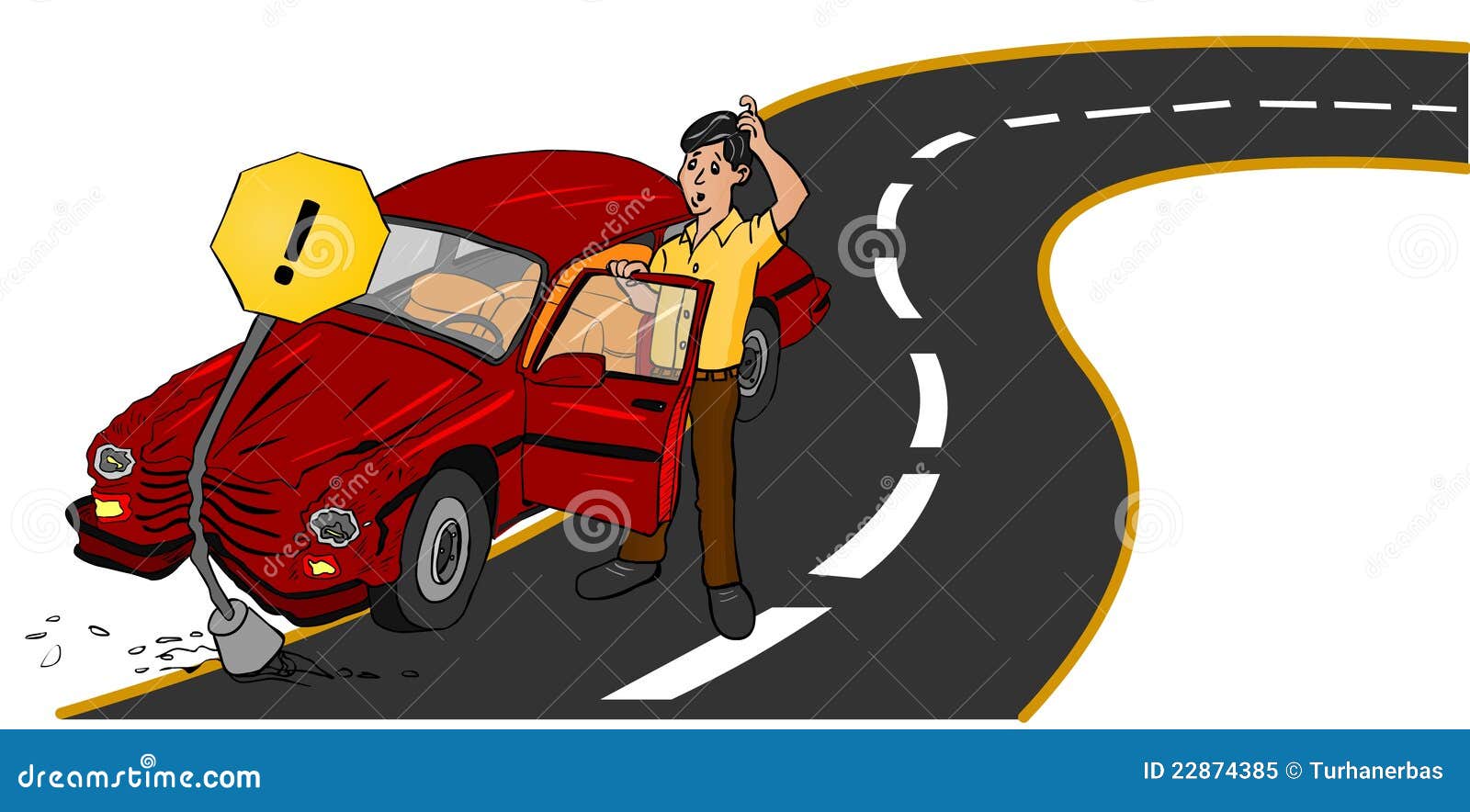 Car Crash Stock Illustrations – 22,834 Car Crash Stock Illustrations,  Vectors & Clipart - Dreamstime