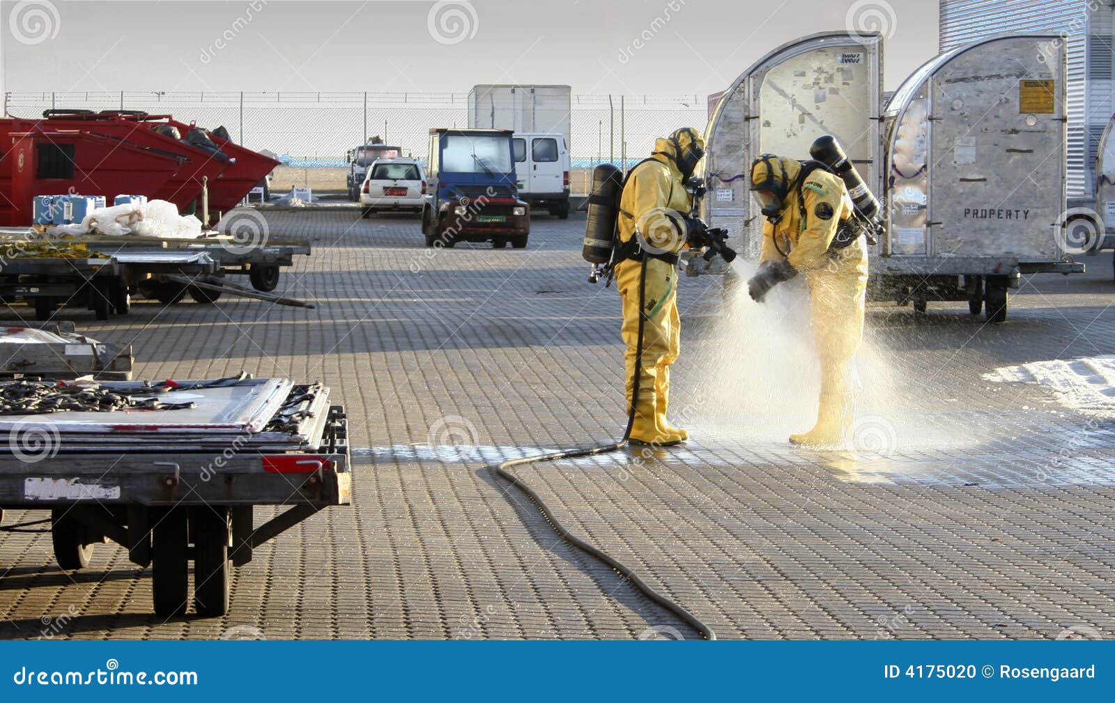 Accident with chemicals stock photo. Image of harm, toxin 4175020