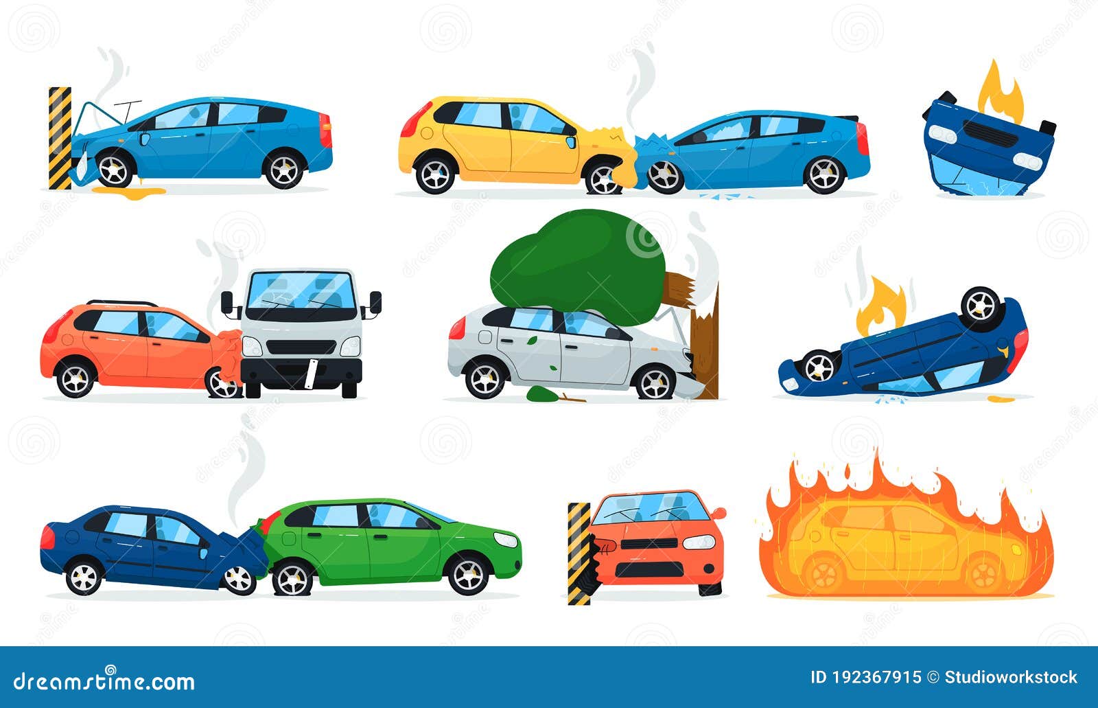Accidente De Coche. Icono Aislado De Choque De Coche De Dibujos Animados Ilustración del Vector - Ilustración de seguro, plano: 192367915 Accidente De Coche. Icono Aislado De Choque De Coche De Dibujos Animados Ilustración del Vector - Ilustración de seguro, plano: 192367915