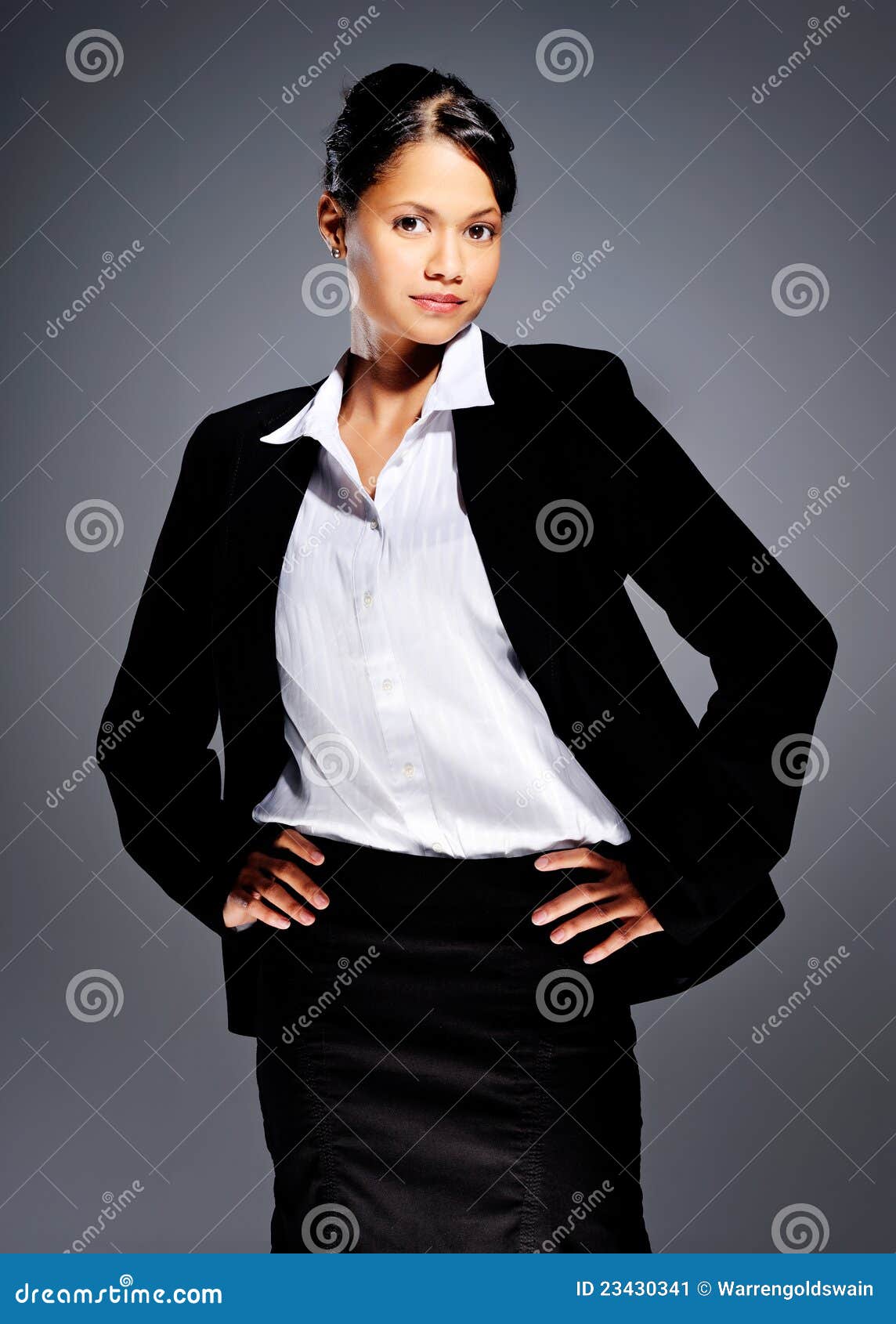 Accomplished businesswoman stock image. Image of asian - 23430341