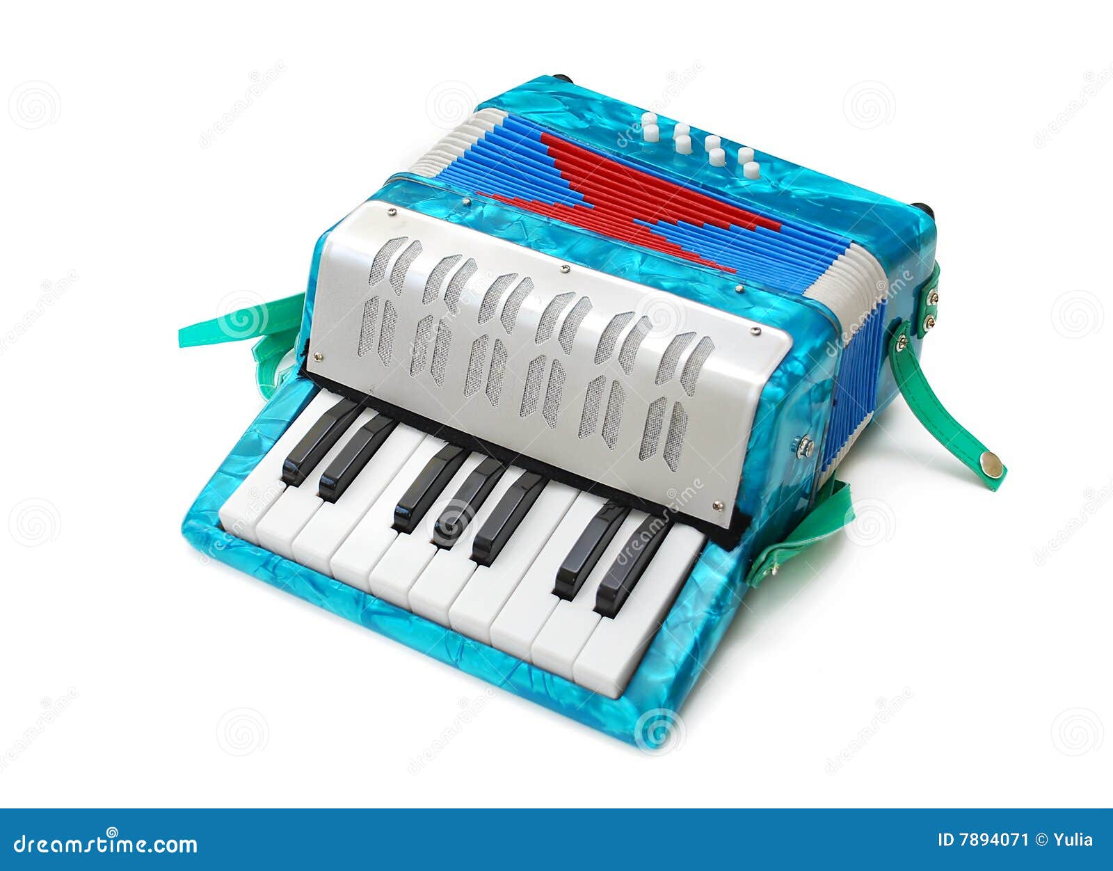 Accordion toy stock image. Image of accordion, isolate 7894071