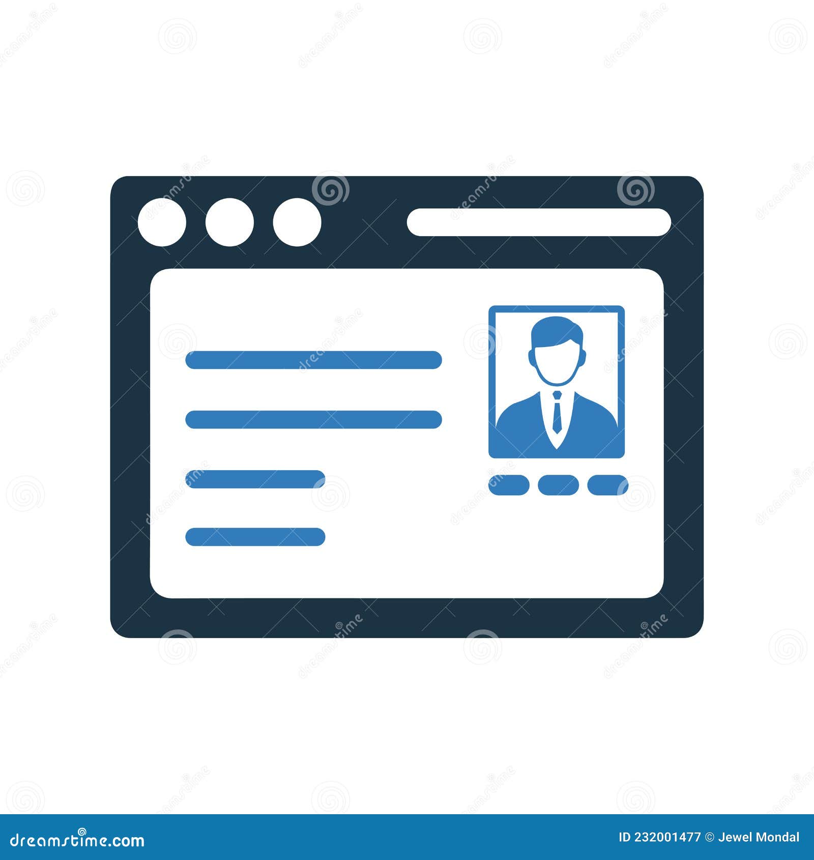 account, login, profile icon. simple flat  concept