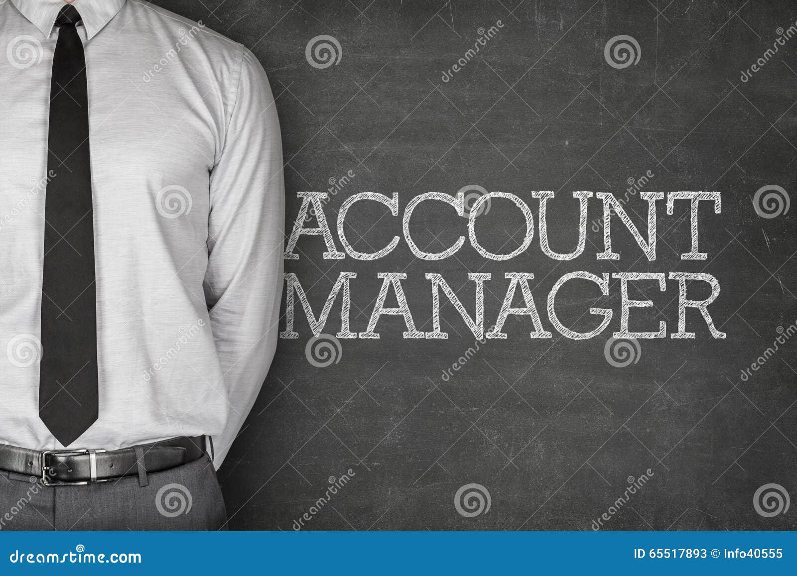 account manager text on blackboard
