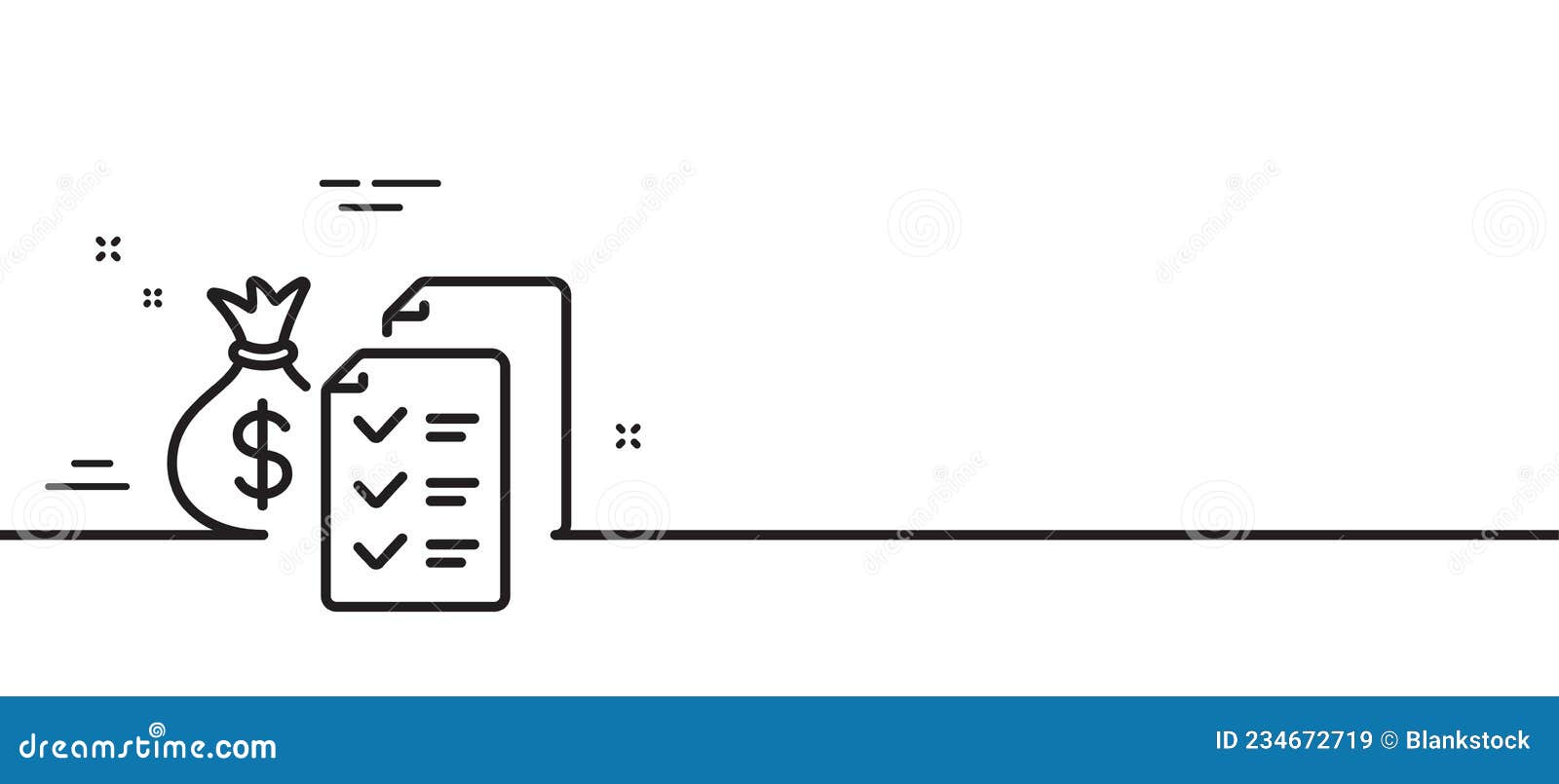 Accounting report line icon. Audit sign. Check finance symbol