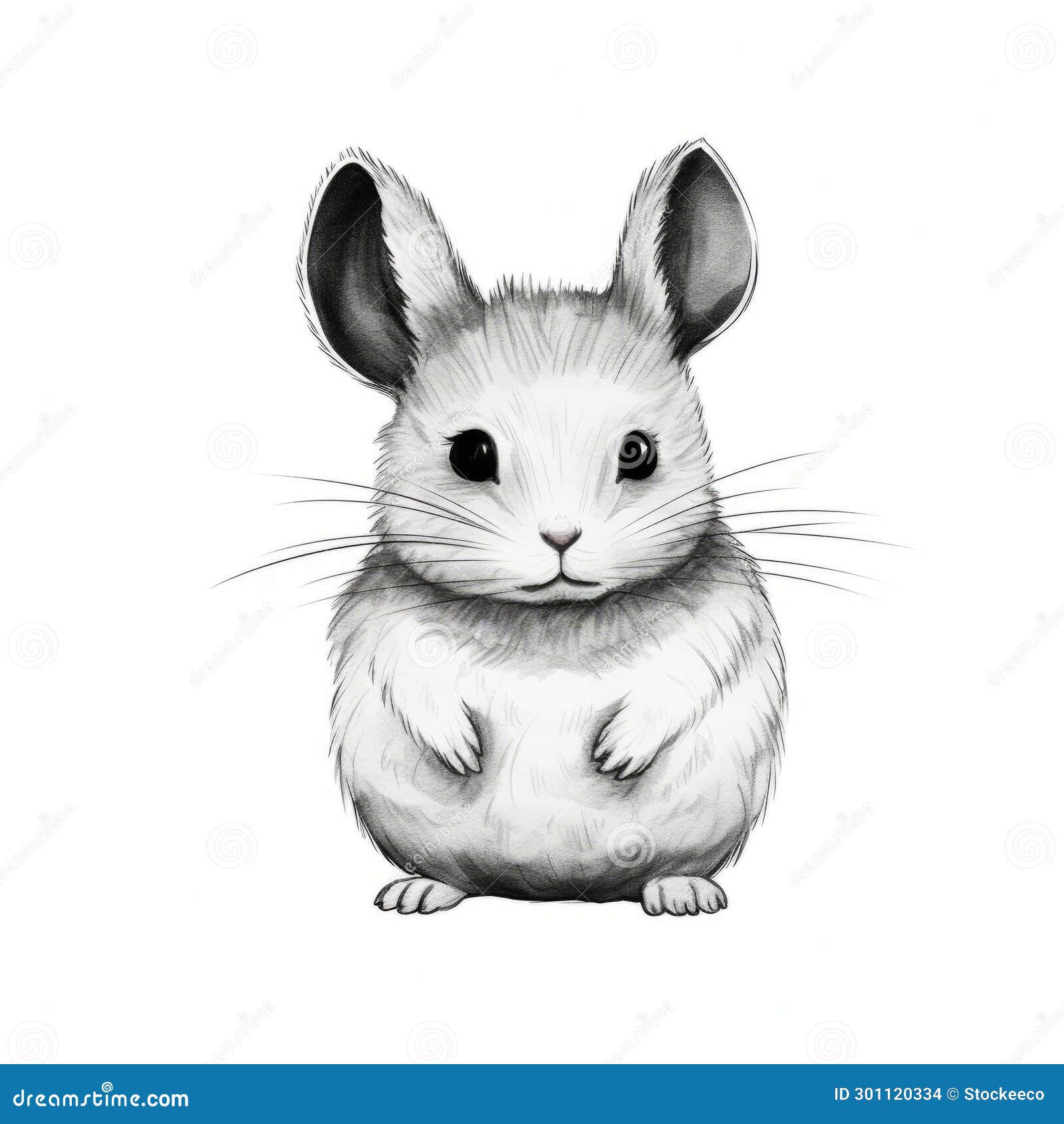 Long Tailed Chinchilla drawing | How to draw Chinchilla easy way step by  step | easy drawings - YouTube