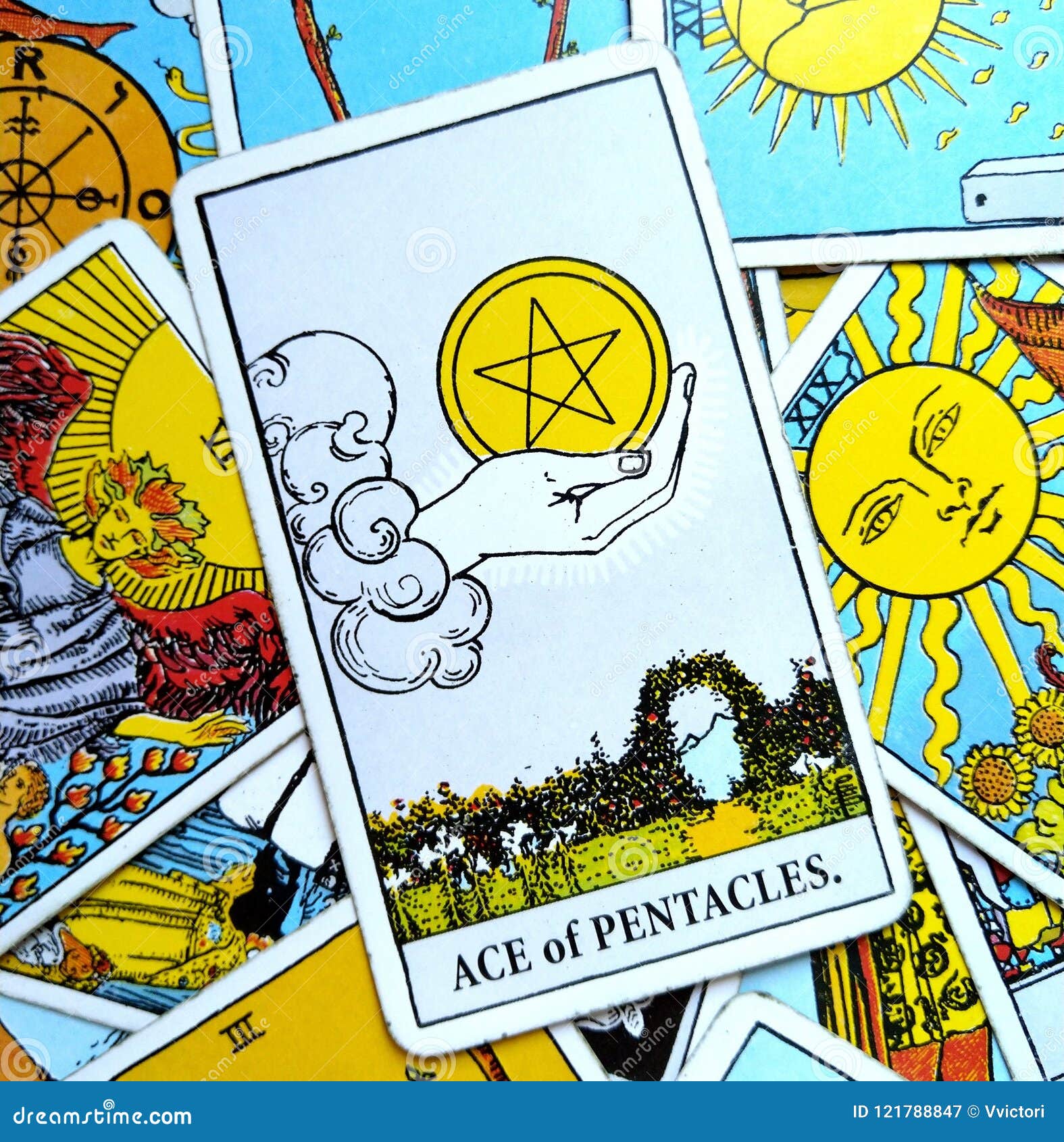 The Ace of Pentacles Tarot