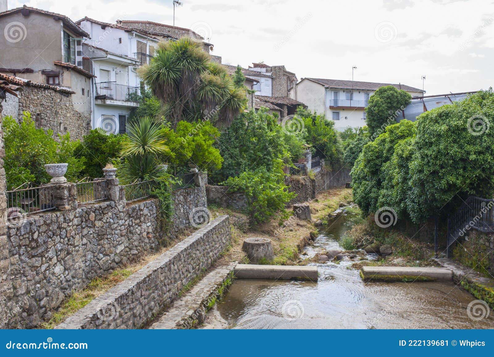 acebo, beautiful little town in sierra de gata, extremadura, spain