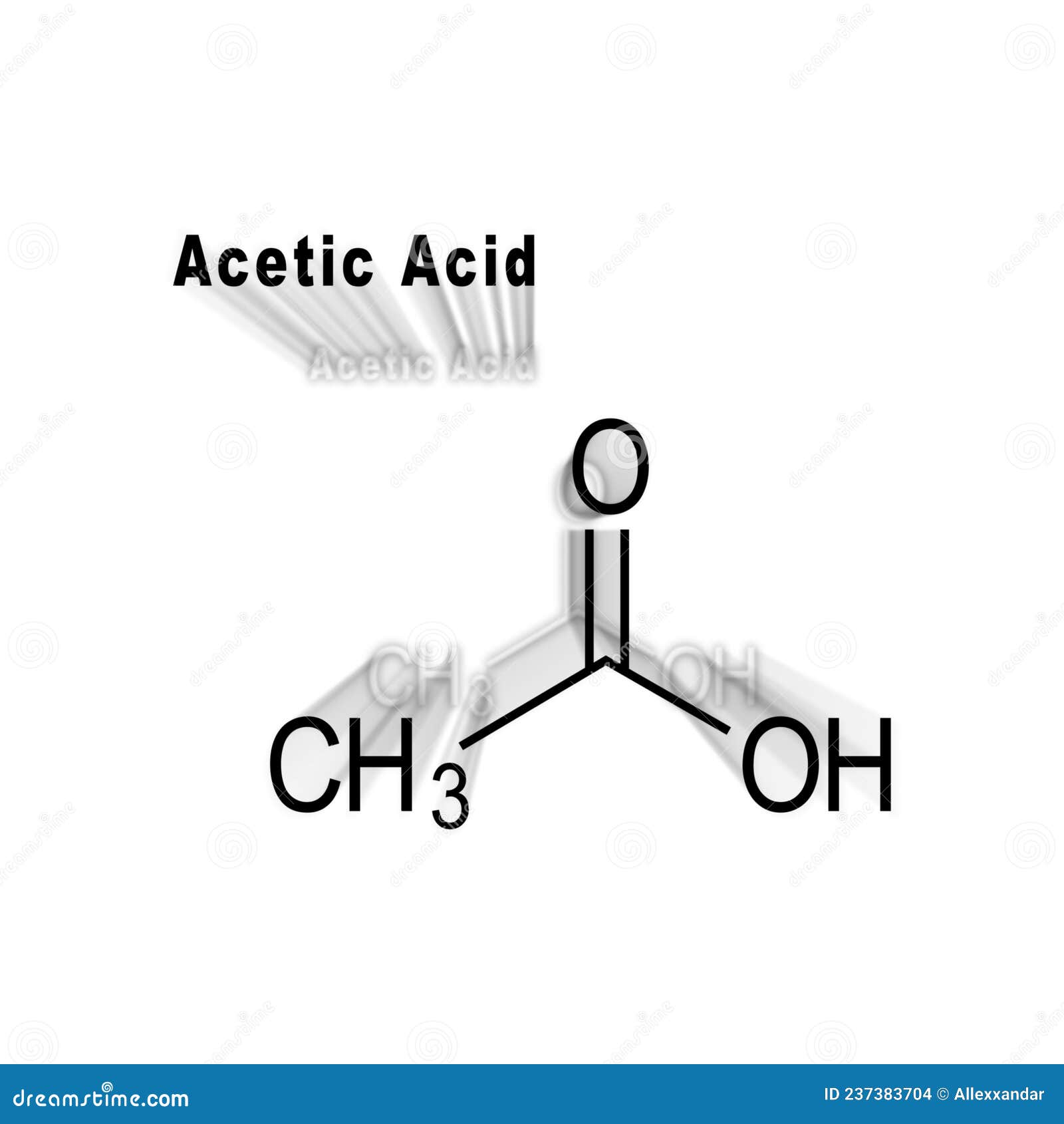 Acetic Acid Structural Chemical Formula Royalty Free Stock Image acetic-acid-structural-chemical-formula-royalty-free-stock-image