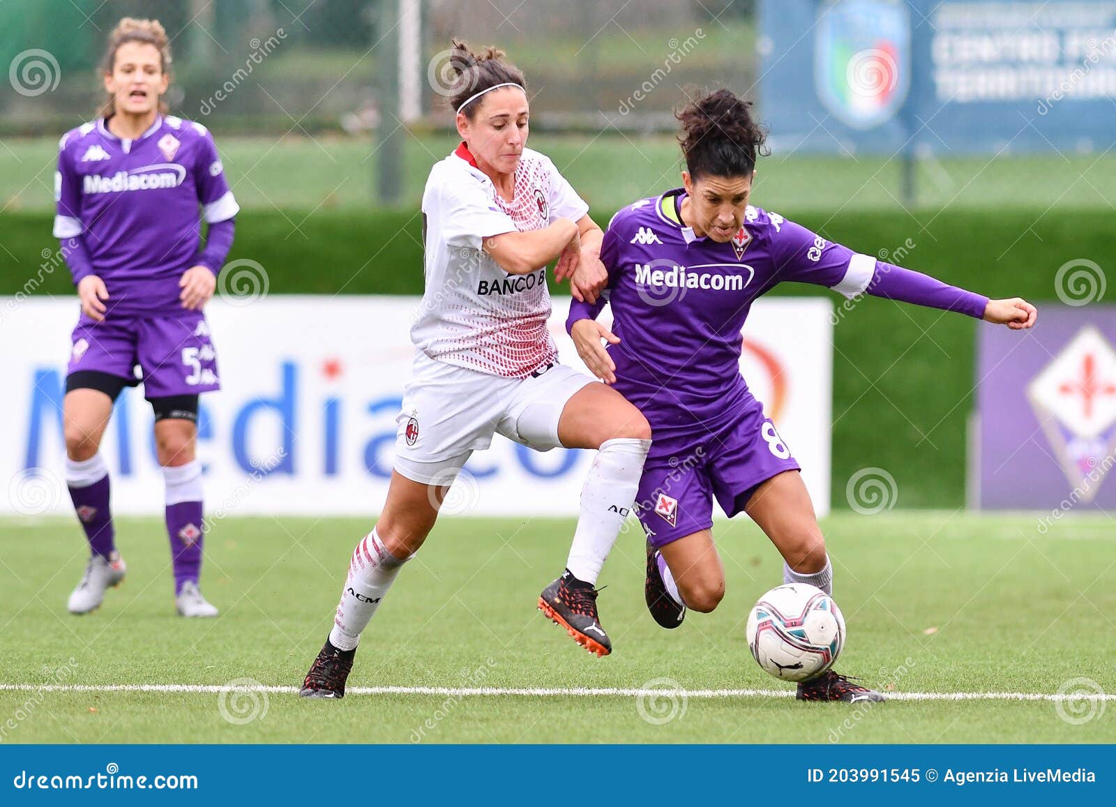 Veronica Boquete Fiorentina Femminile Editorial Stock Photo - Stock Image