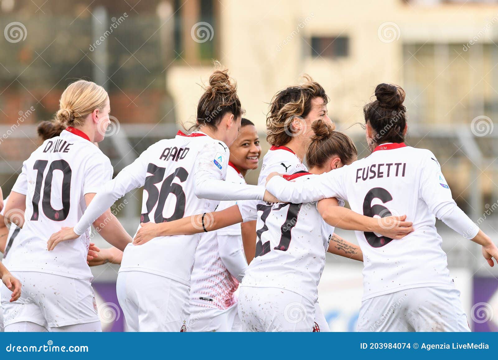 ACF Fiorentina Femminile Vs AC Milan Editorial Photography - Image of  football, real: 203984092