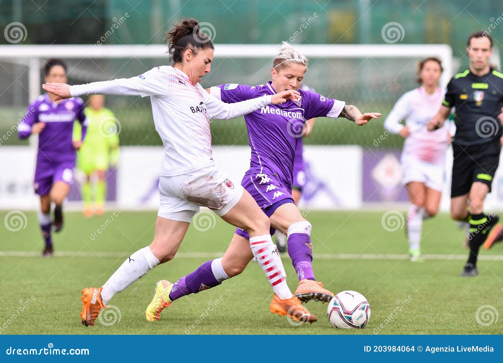 Valentina Bergamaschi (AC Milan) during AC Milan vs ACF Fiorentina femminile,  Italian football Serie A Wome - Photo .LiveMedia/Francesco Scaccianoce  Stock Photo - Alamy