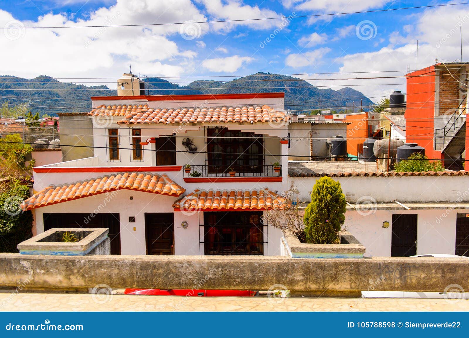 Achitecture of the Chiapas State, Mexico Editorial Stock Photo - Image ...