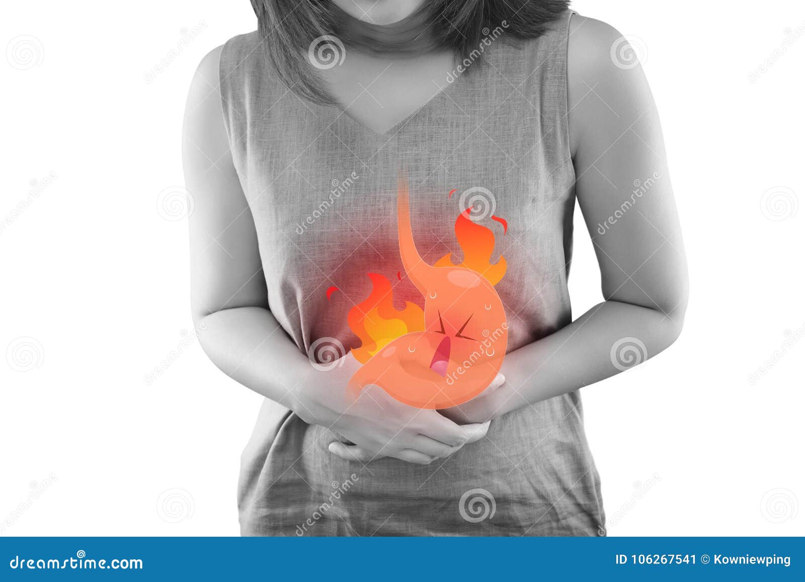 Symptoms of acid reflux disease