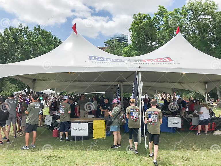 Memorial Day Celebration Carry the Load Event at Reverchon Park in