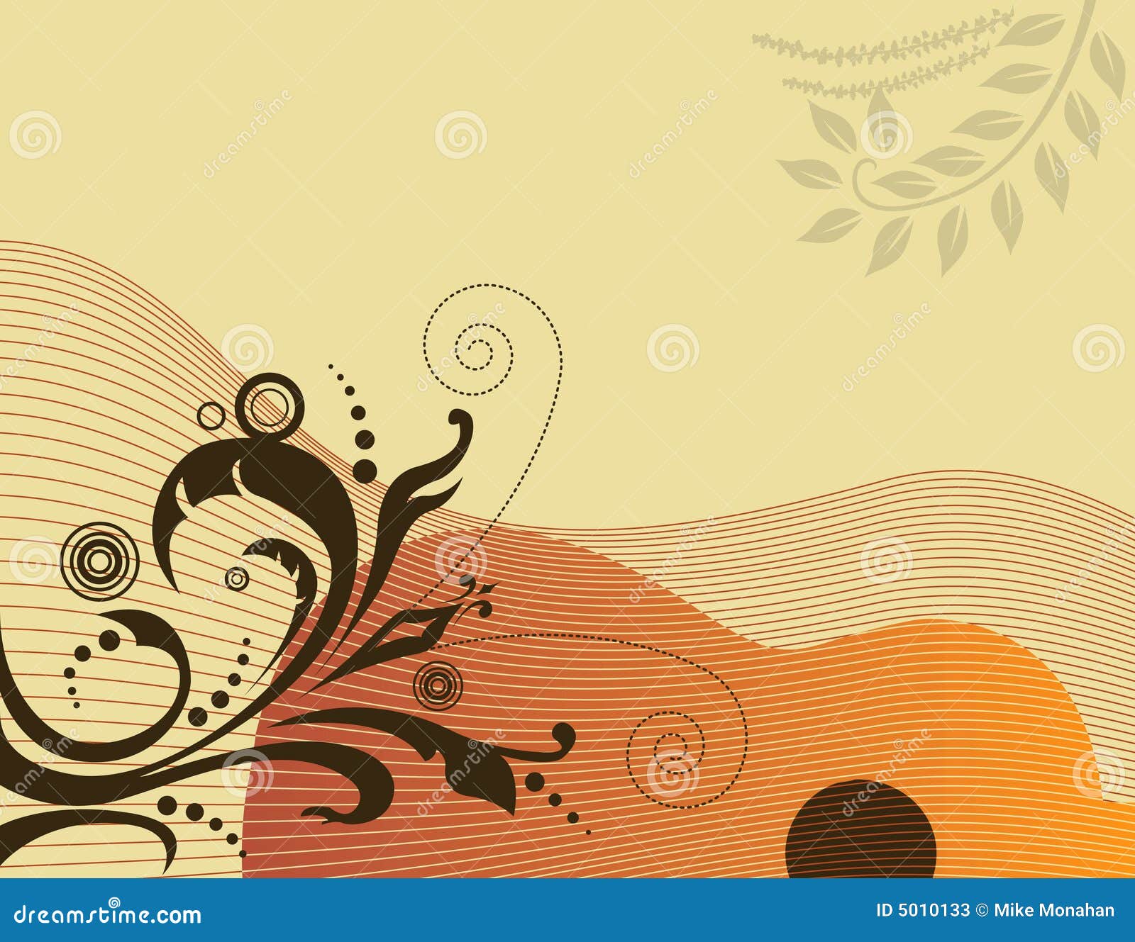 Acoustic guitar background stock vector. Illustration of vector - 5010133