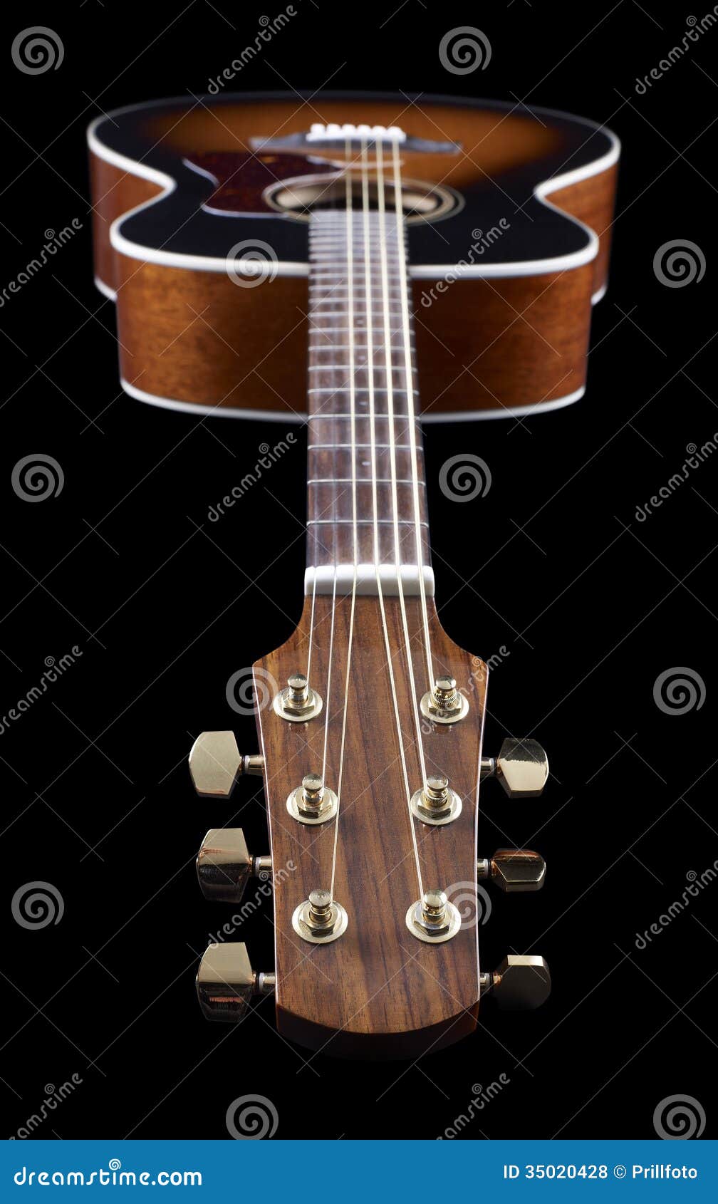 Acoustic Guitar stock photo. Image of lumber, classical 35020428