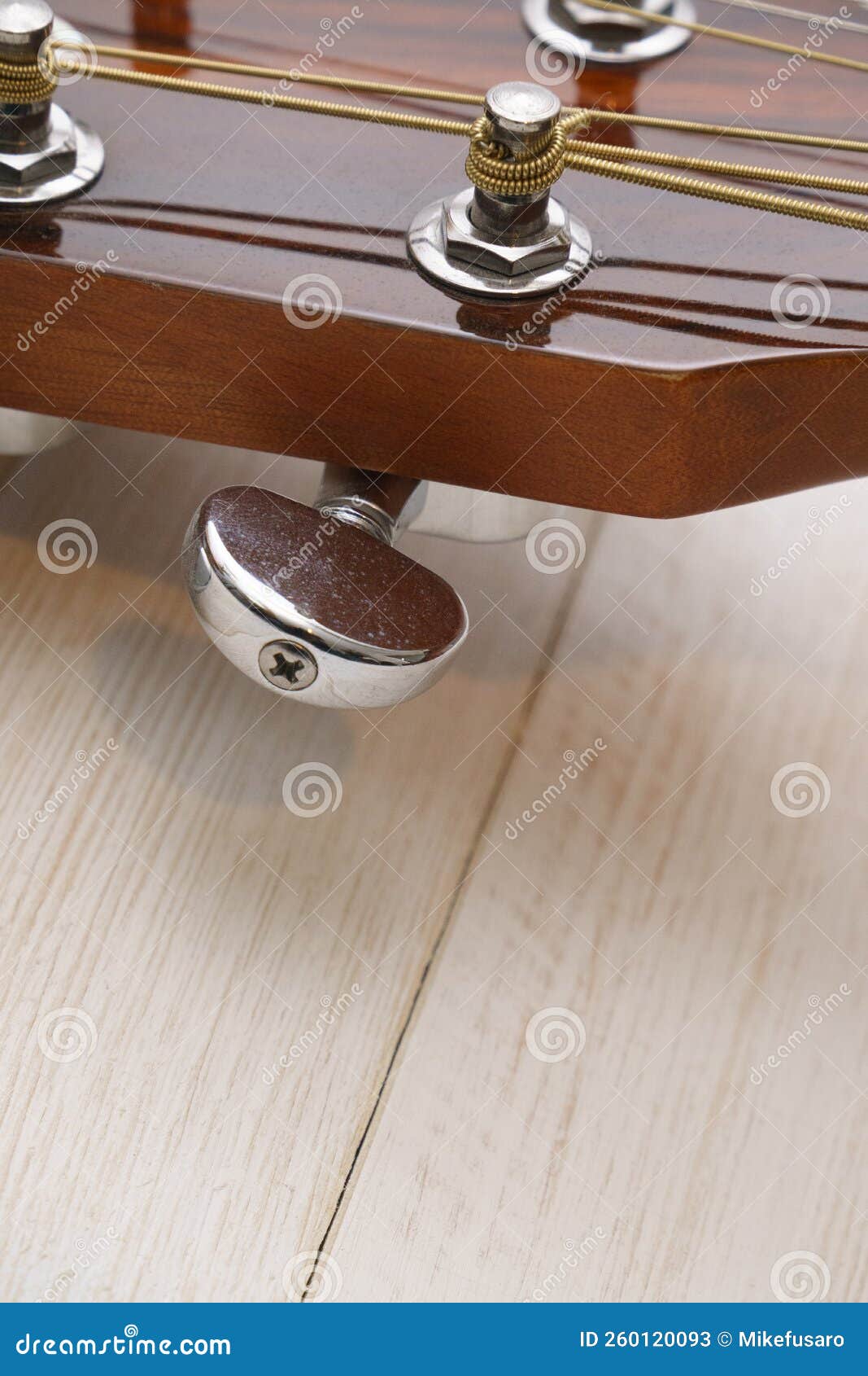 Acoustic guitar head stock image. Image of guitar, acoustic 260120093