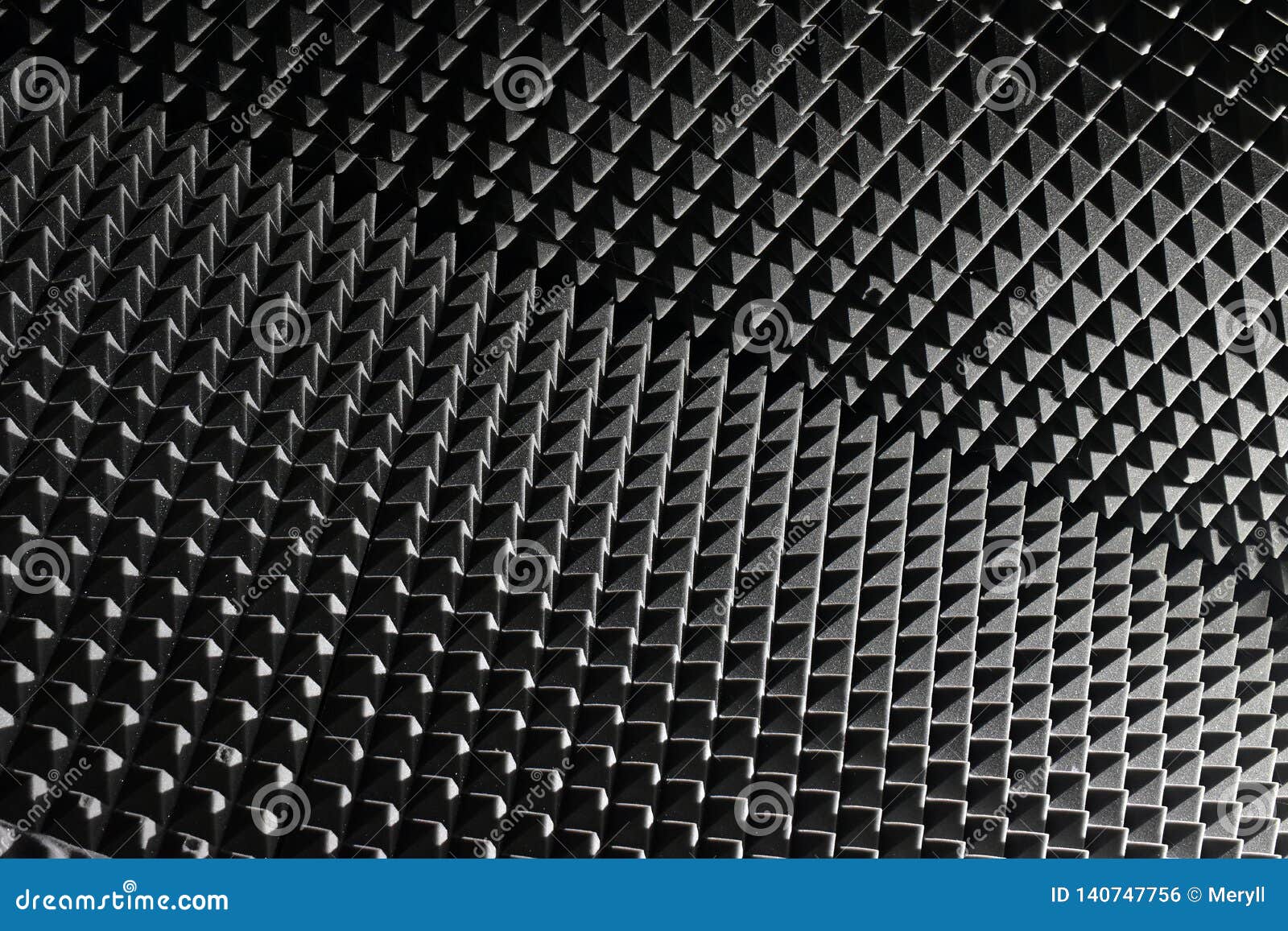 Acoustic Insulation Soundproof Interior Stock Photo - Image of ...