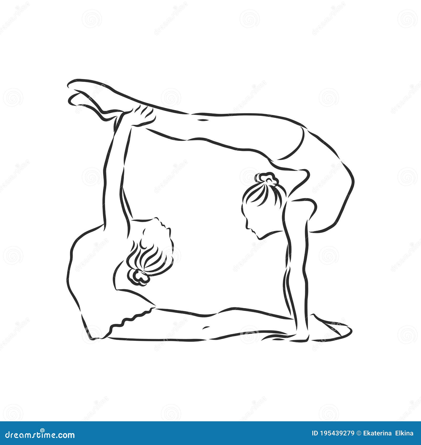 Pendulum Yoga Pose (Dolasana )