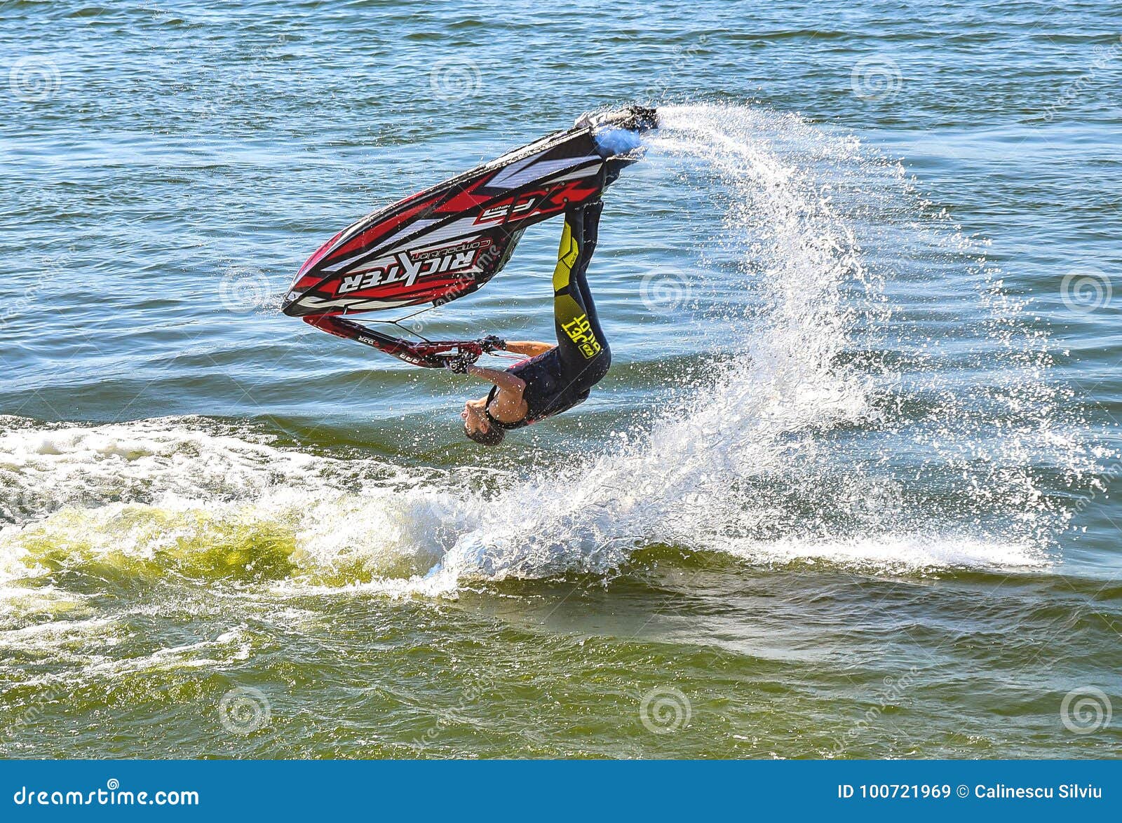 Acrobatic Ski Jet Demonstrations Editorial Stock Image Image of fast
