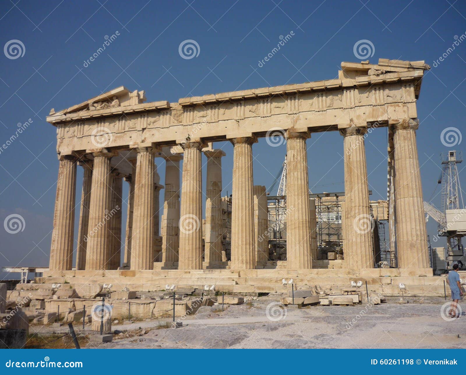 Acropolis Av Athens, Grekland Redaktionell Arkivfoto - Bild av populärt ...