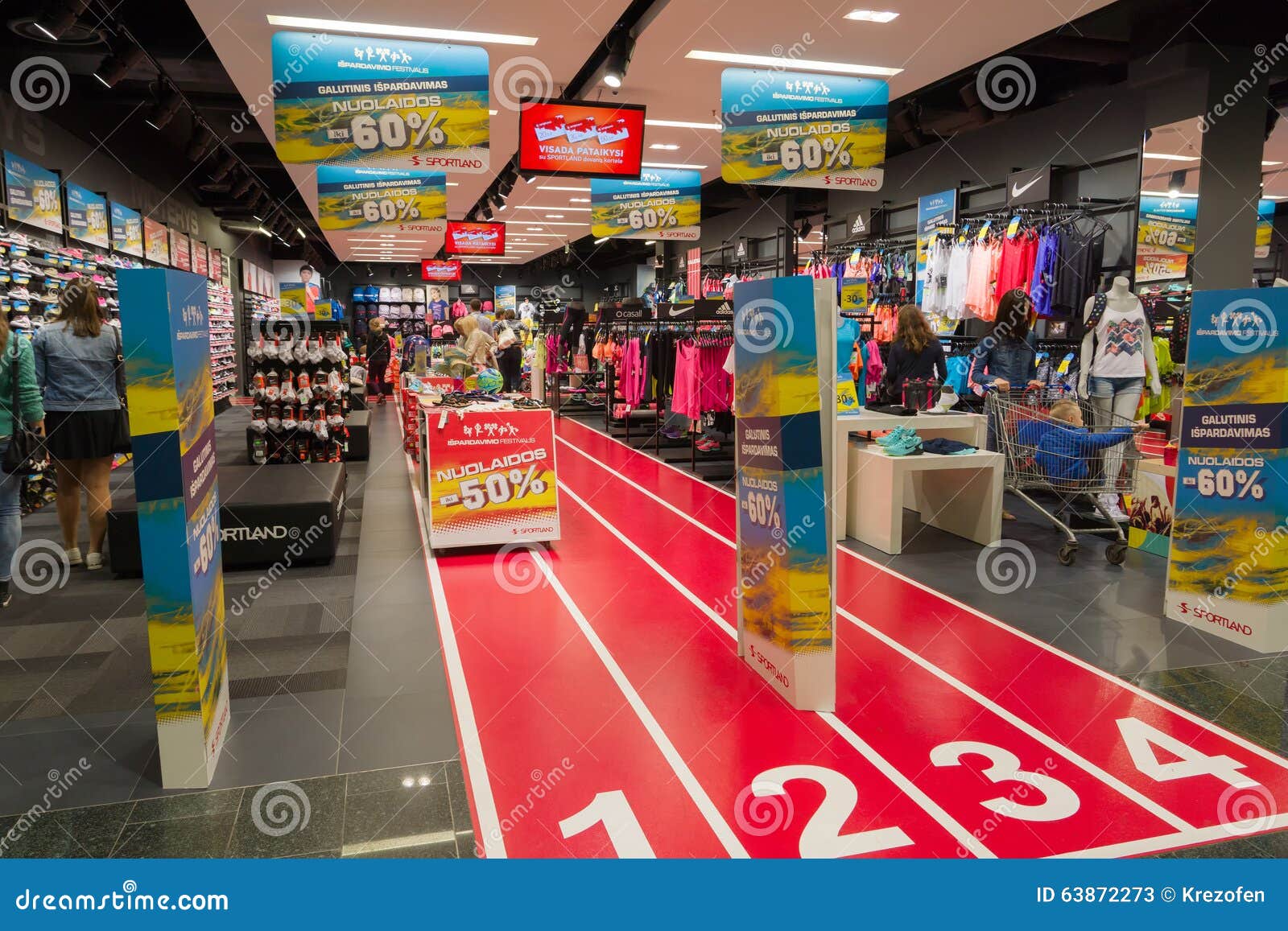 The Acropolis Store in KLAIPEDA Editorial Stock Photo - Image of ...