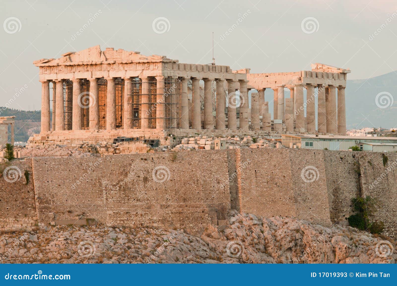 Acropolis before sunset stock image. Image of golden - 17019393, image size:1600x1153