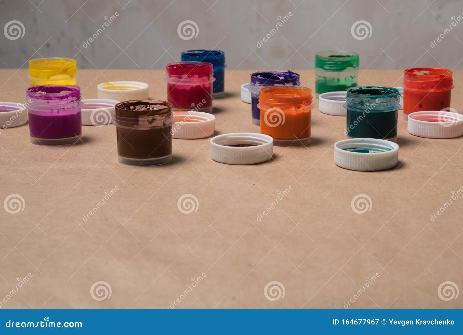 Acrylic Paints. Tubes with Acrylic Paint Stock Image - Image of drawing ...