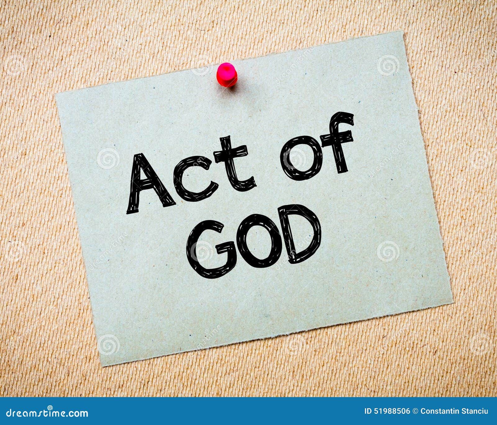 Act of God stock photo. Image of reminder, people, idiom 51988506