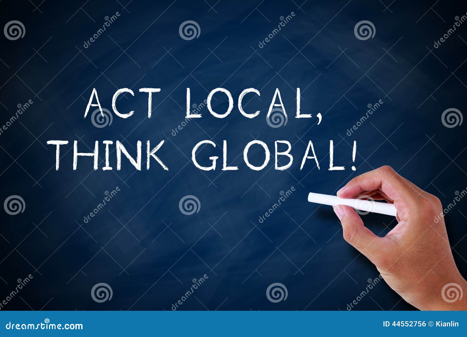 act local and think global
