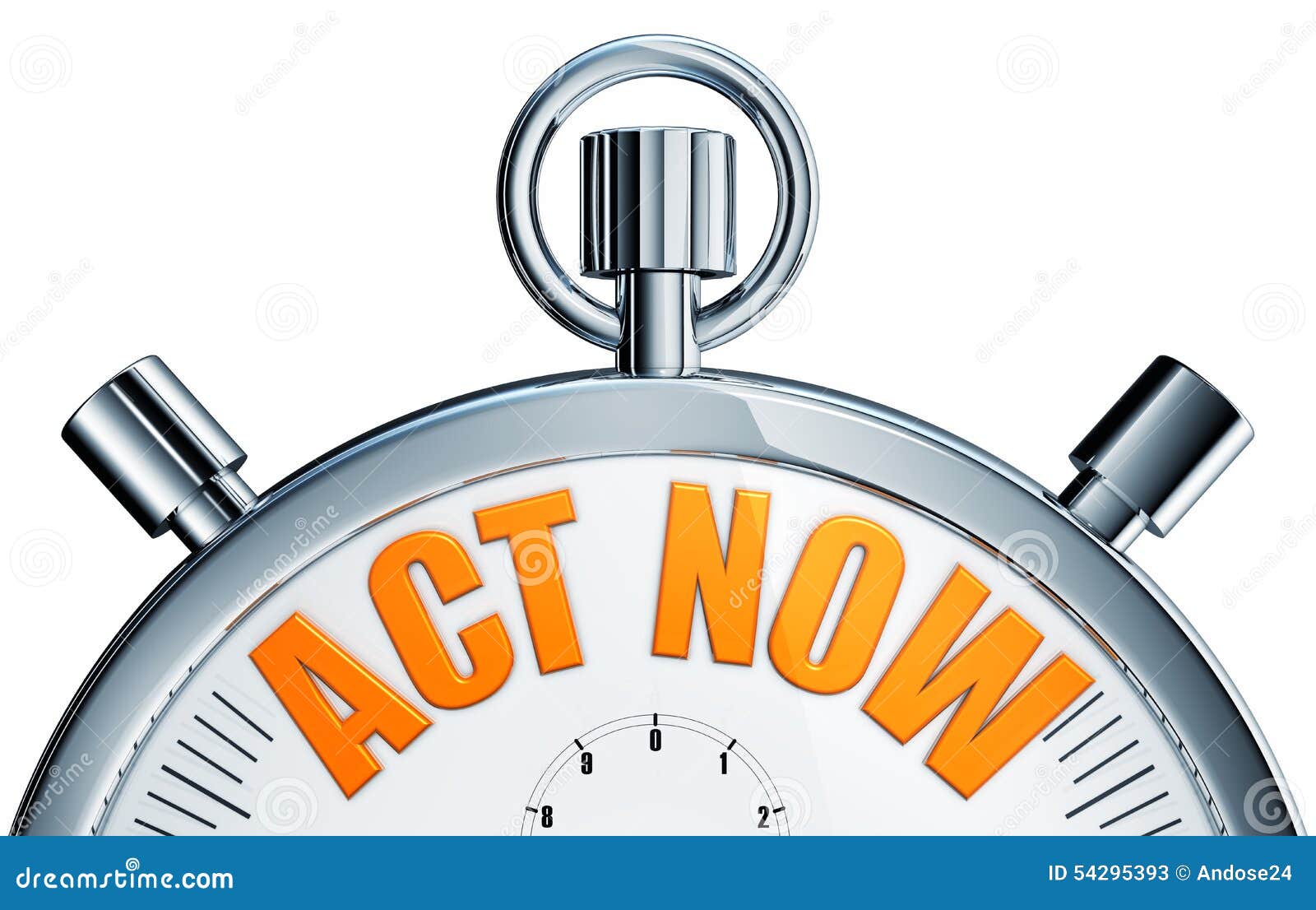 Act now stock illustration. Illustration of encouragement 54295393