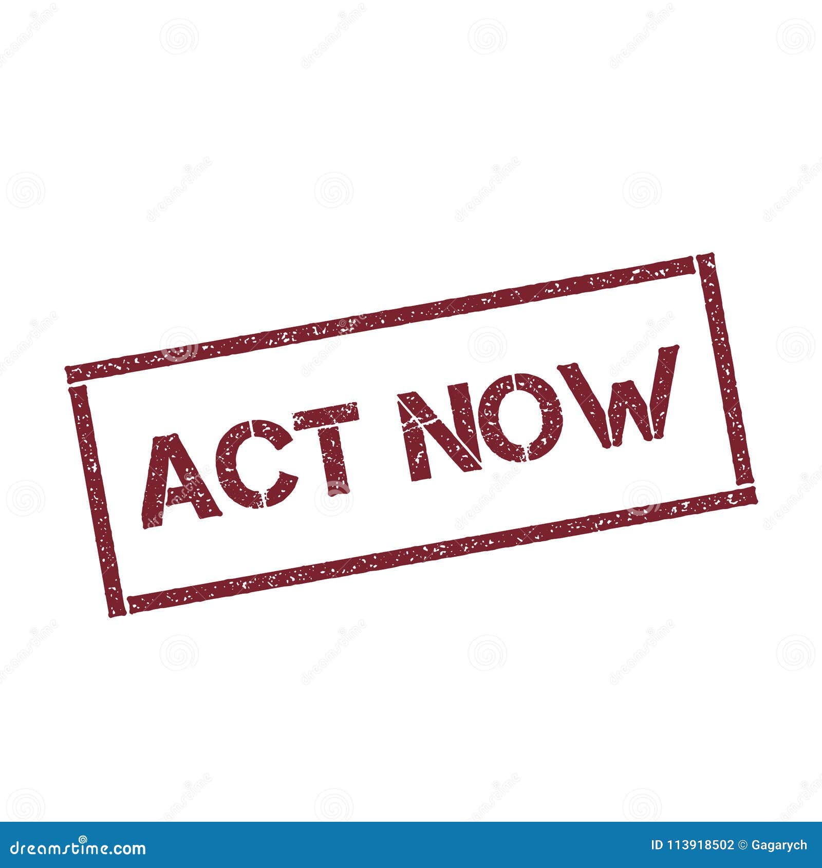 Act now rectangular stamp. stock vector. Illustration of drop 113918502