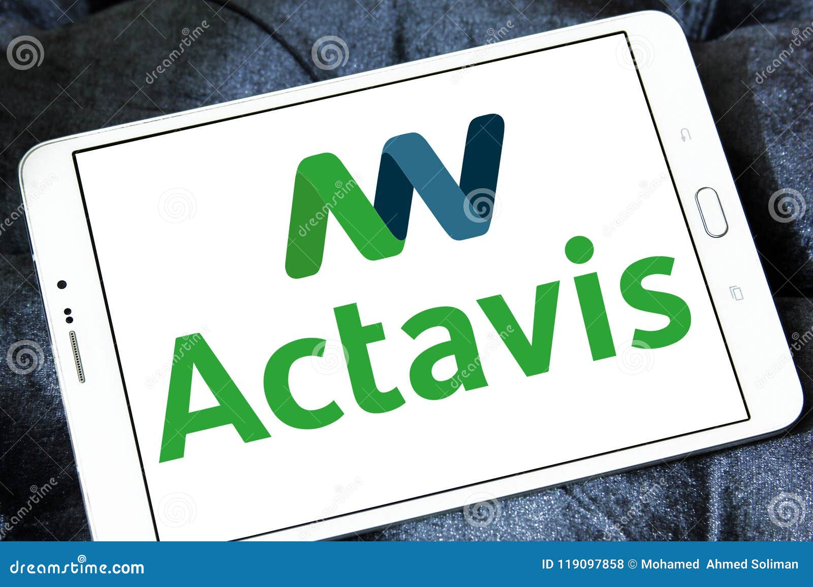 Actavis Generics Pharmaceuticals Company Logo Editorial Stock Photo