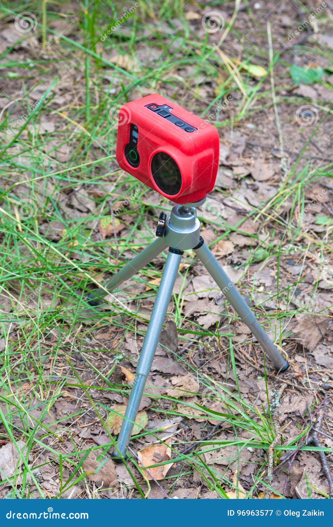 Action camera on the stand stock image. Image of selfie 96963577