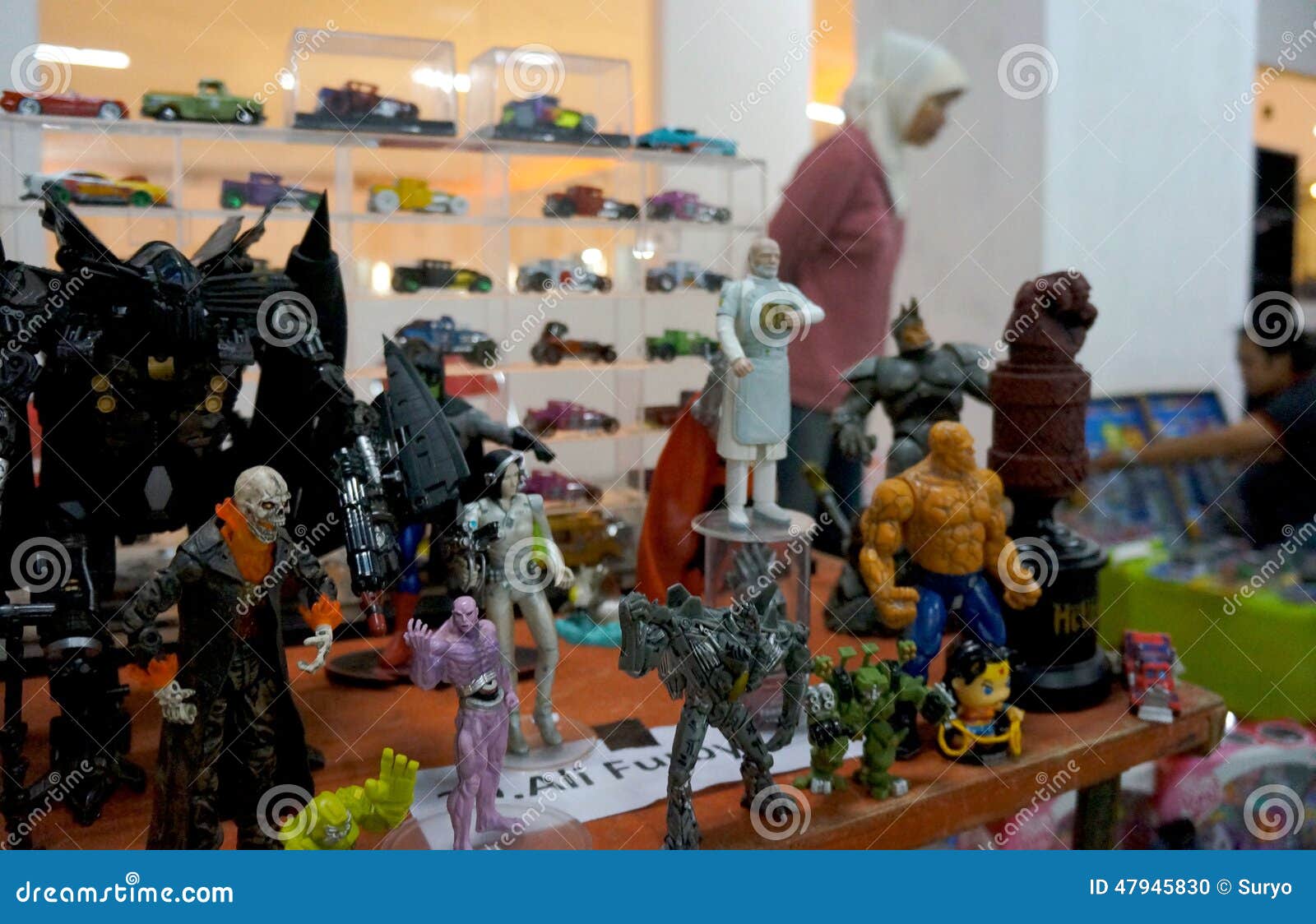 Action figure editorial image. Image of display, action 47945830