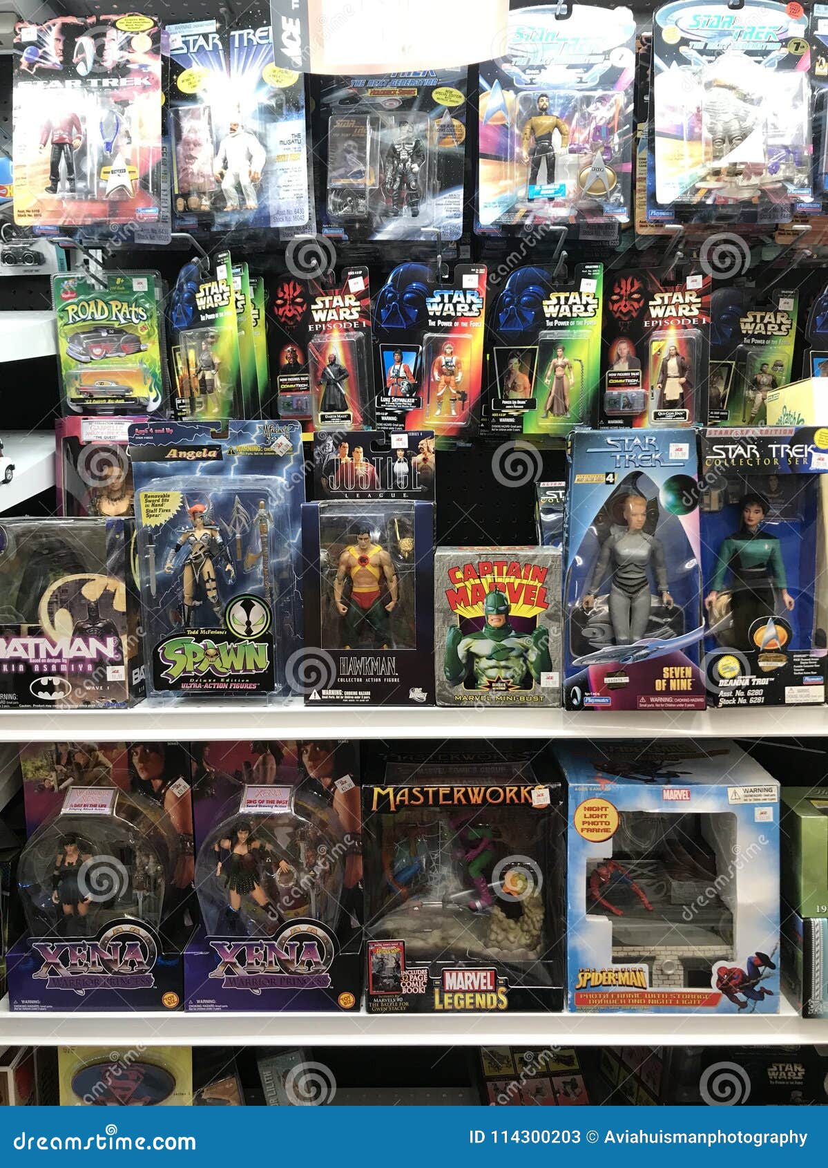 action figures store