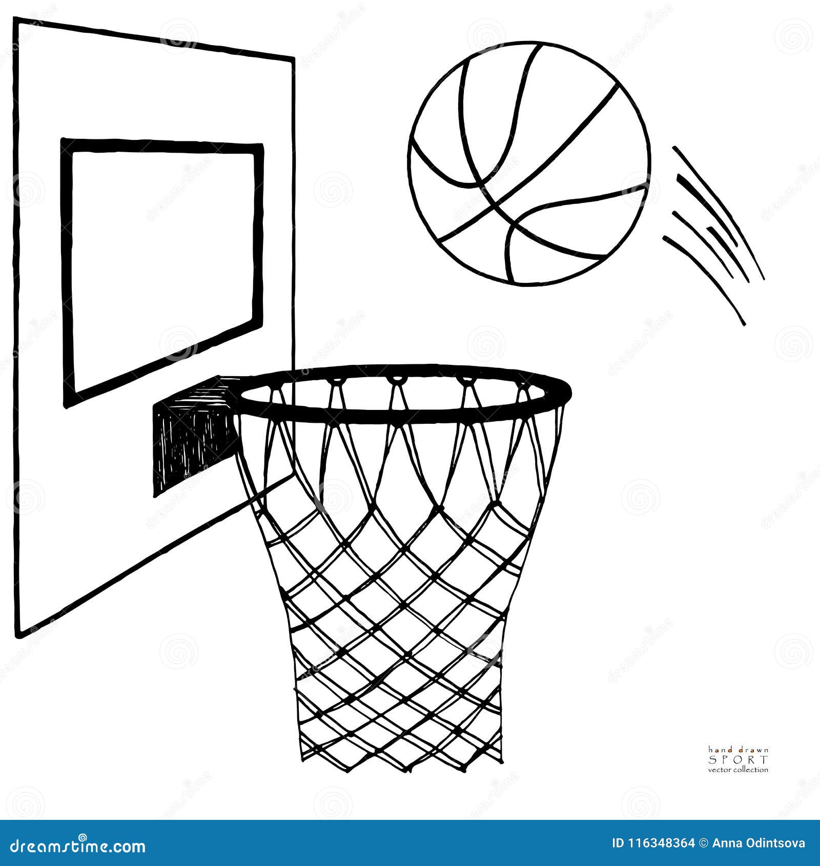 26 best ideas for coloring | Basketball Hoop Drawing