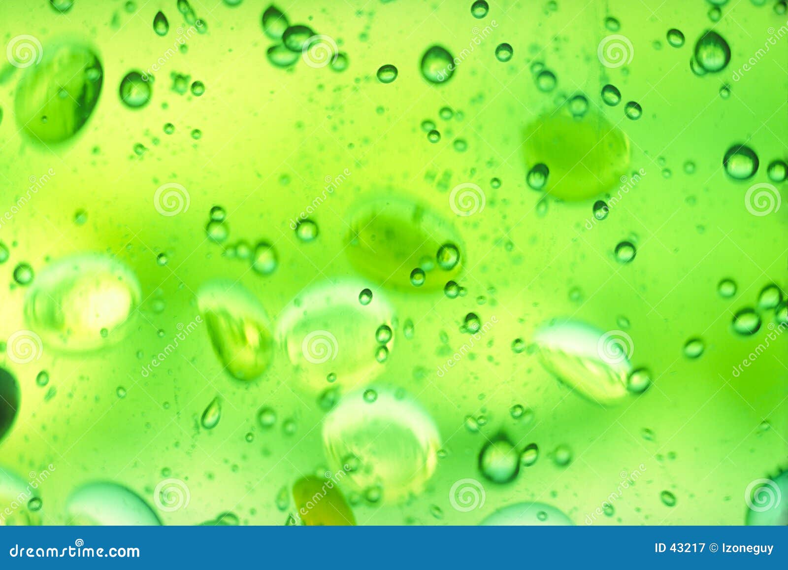 Active Green Bubbles stock image. Image of floating, bubble - 43217