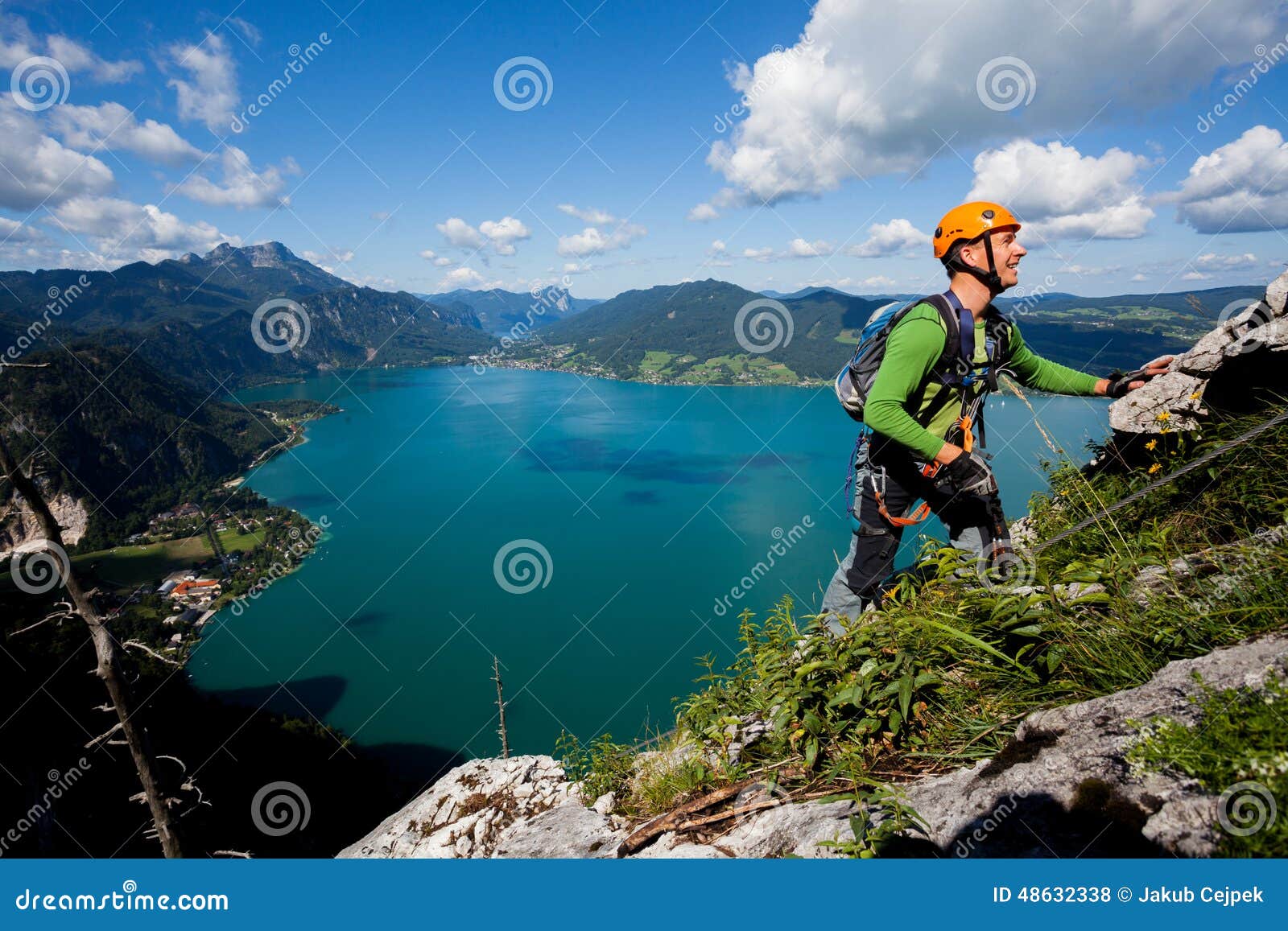 Active holiday stock photo. Image of salzkammergut, happy 48632338